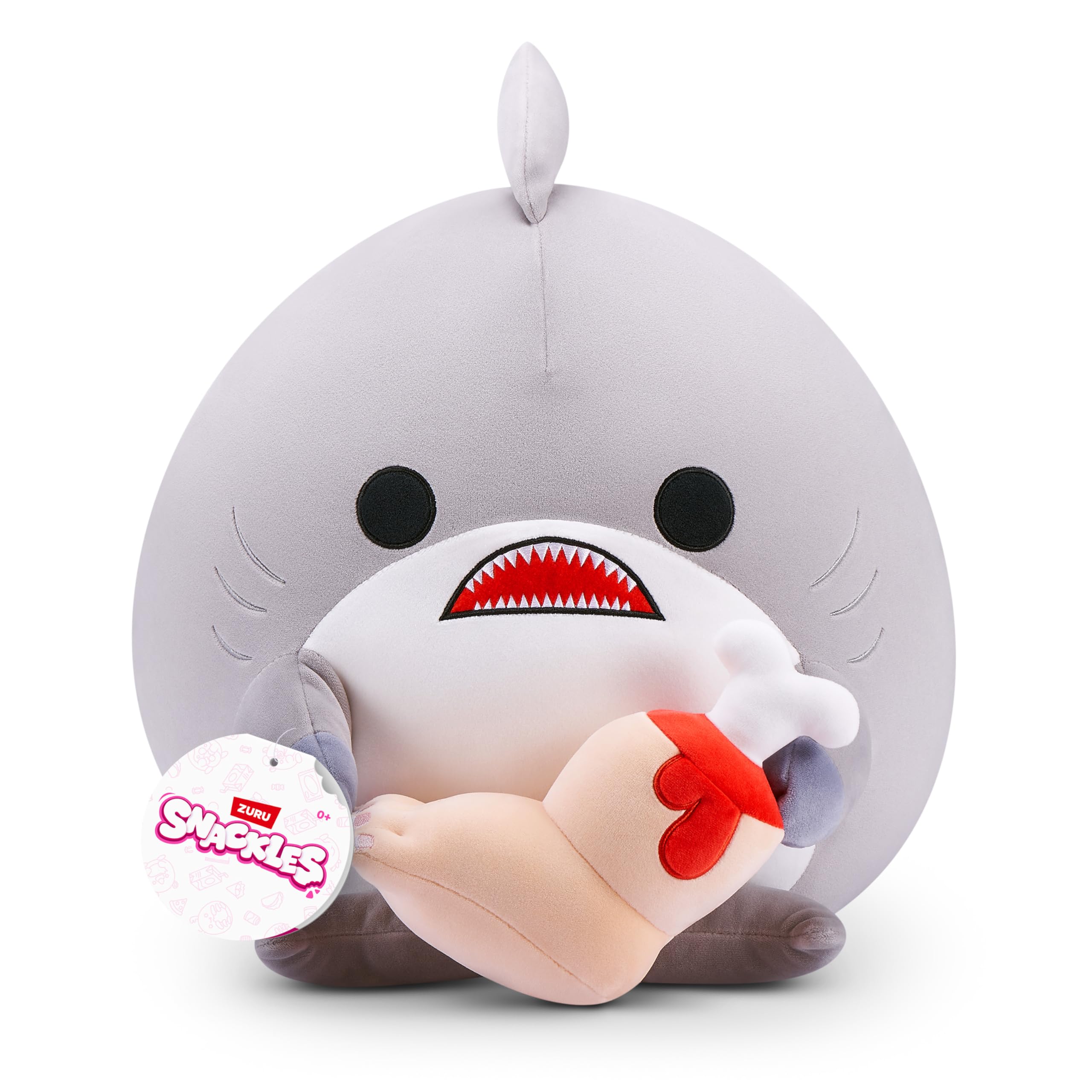 Snackles 14-inch Finn Plush - Super-Soft Collectible Doll with Treasure