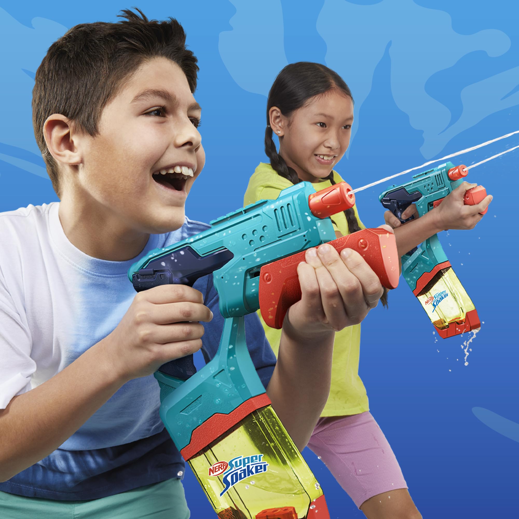 Super Soaker Nerf Dunk-Fill Water Blaster 2-Pack | Instant Fill Tanks | Ages 6+ 4