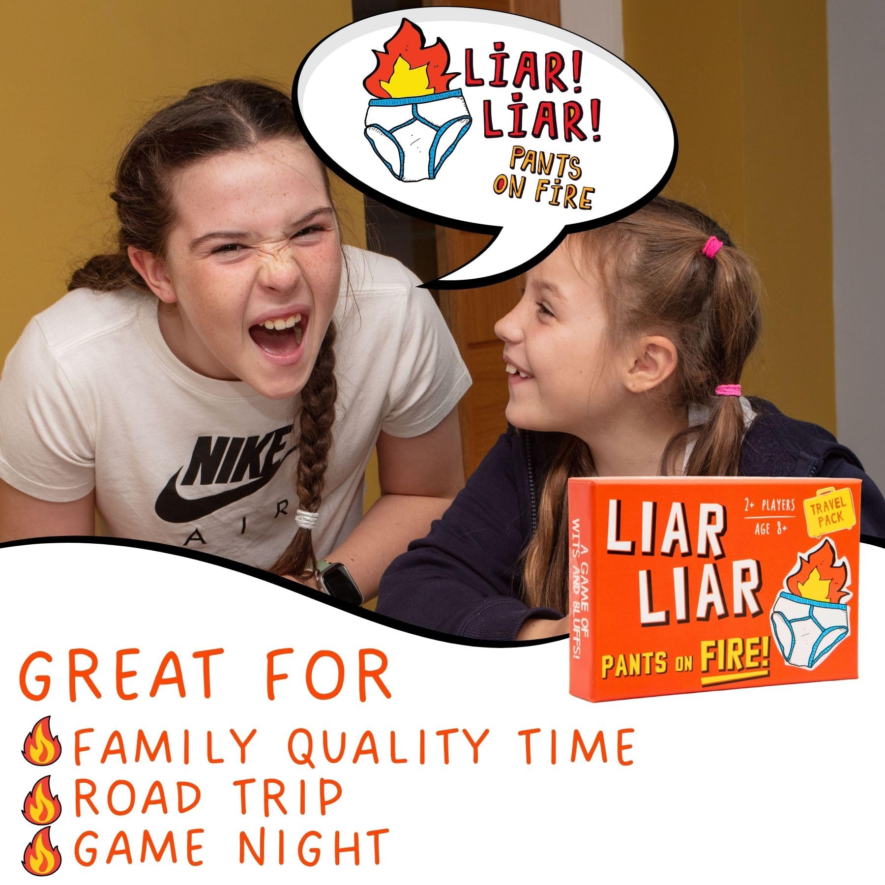 Boxer Gifts Liar Liar Pants on Fire - Family Card Game for Ages 8+ | 2+ Players | English 7