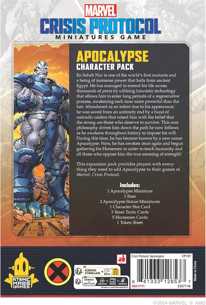 Atomic Mass Games Marvel: Crisis Protocol Apocalypse Character Pack