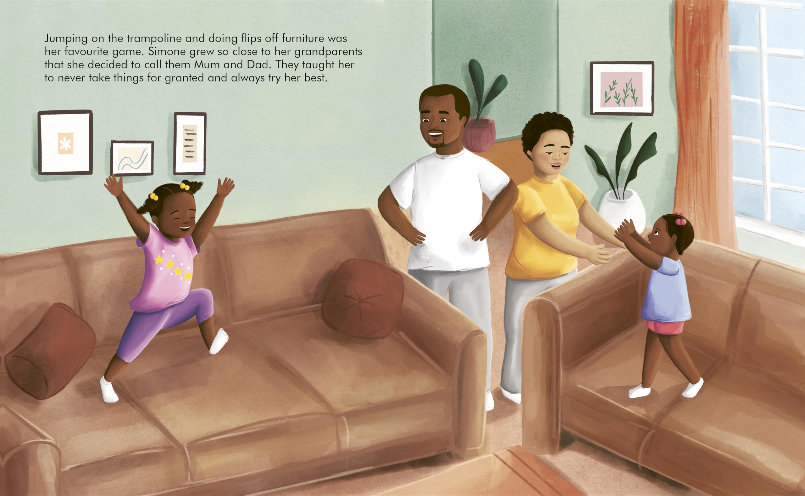 Frances Lincoln Simone Biles (Little People, BIG DREAMS) Hardcover Picture Book | Ages 4-9 3