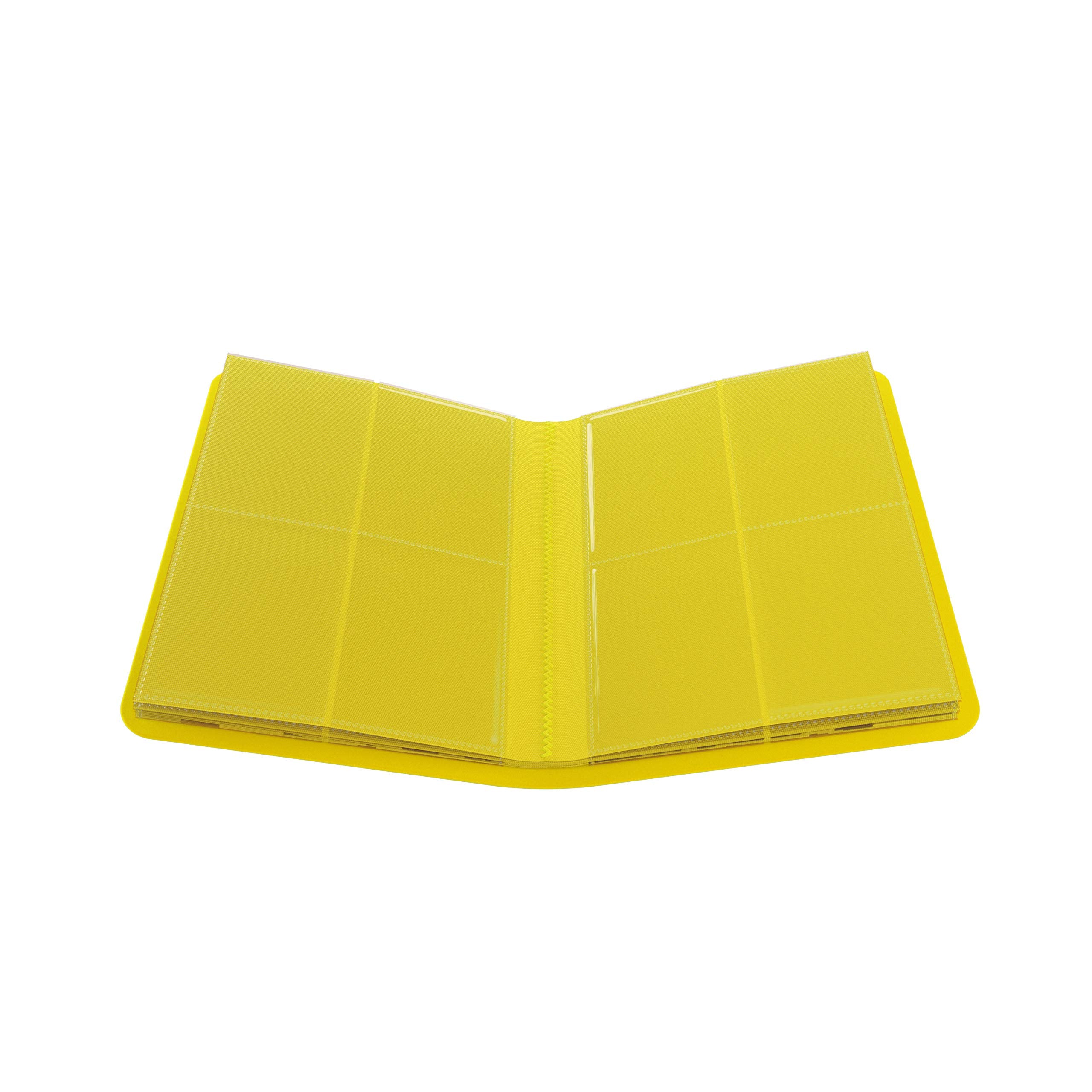Gamegenic Casual Album 8-Pocket Yellow | Holds 160 Double-Sleeved Cards | PP Material 6