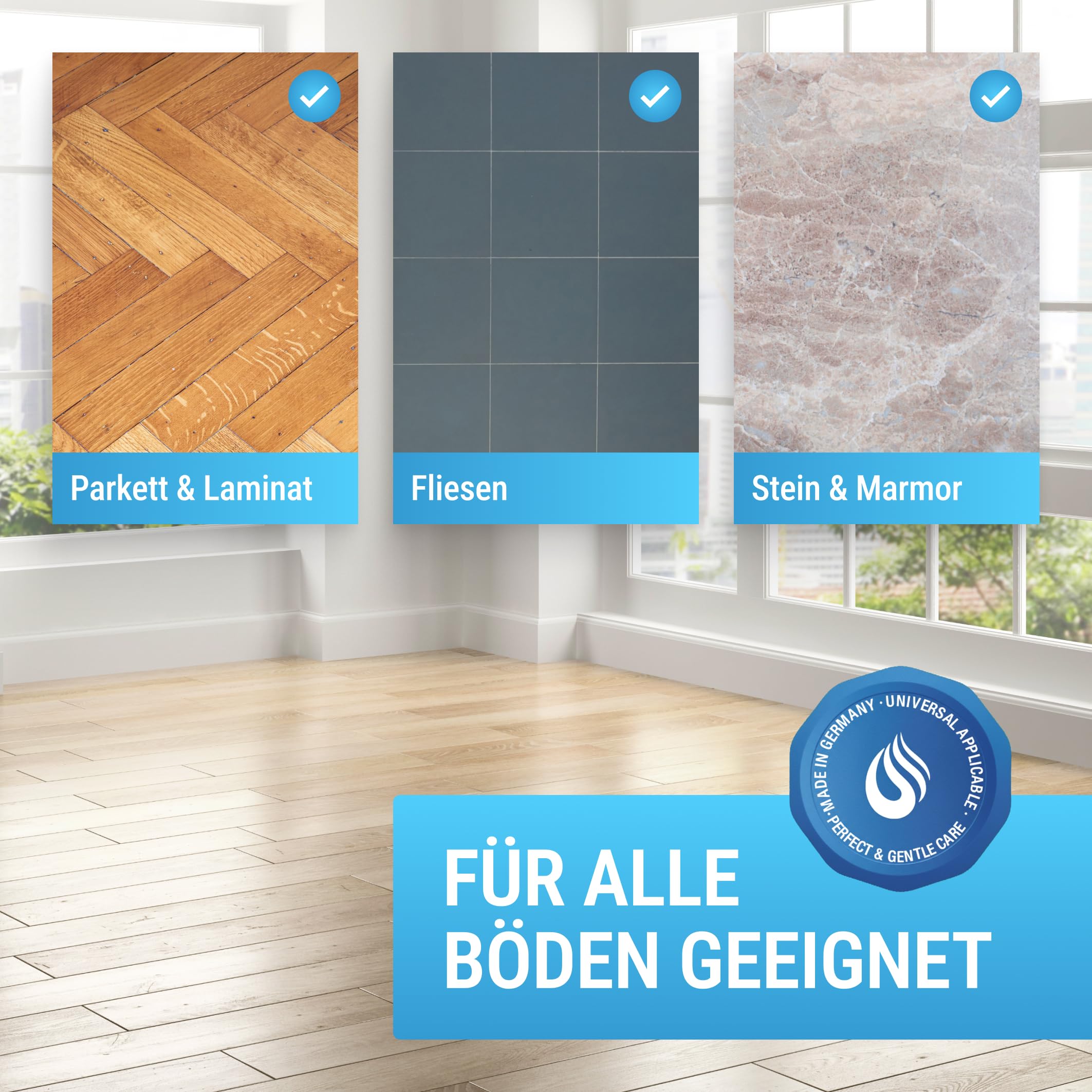 Maxxi Clean Floor Cleaner Concentrate - Streak Free, Fresh Scent | 750 ml 6