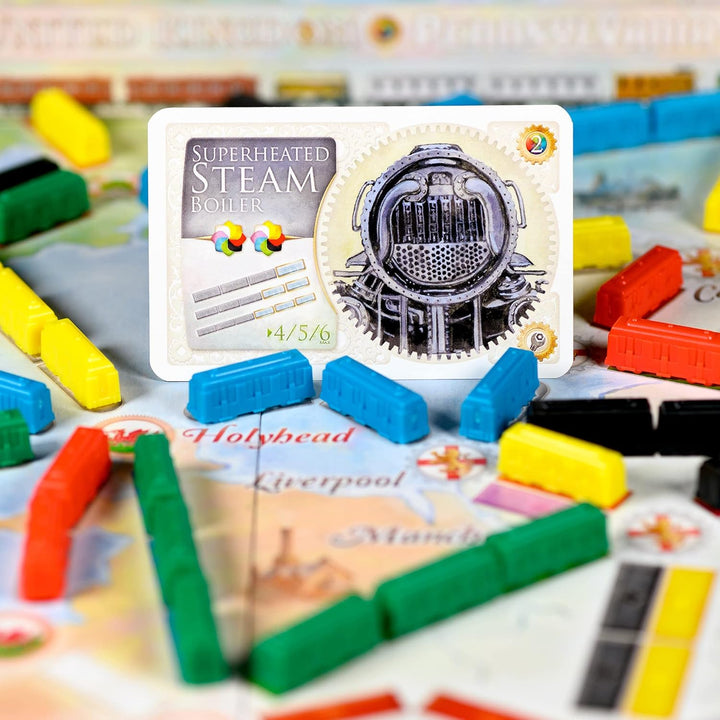 Days of Wonder Ticket to Ride United Kingdom & Pennsylvania Expansion (DO7223)