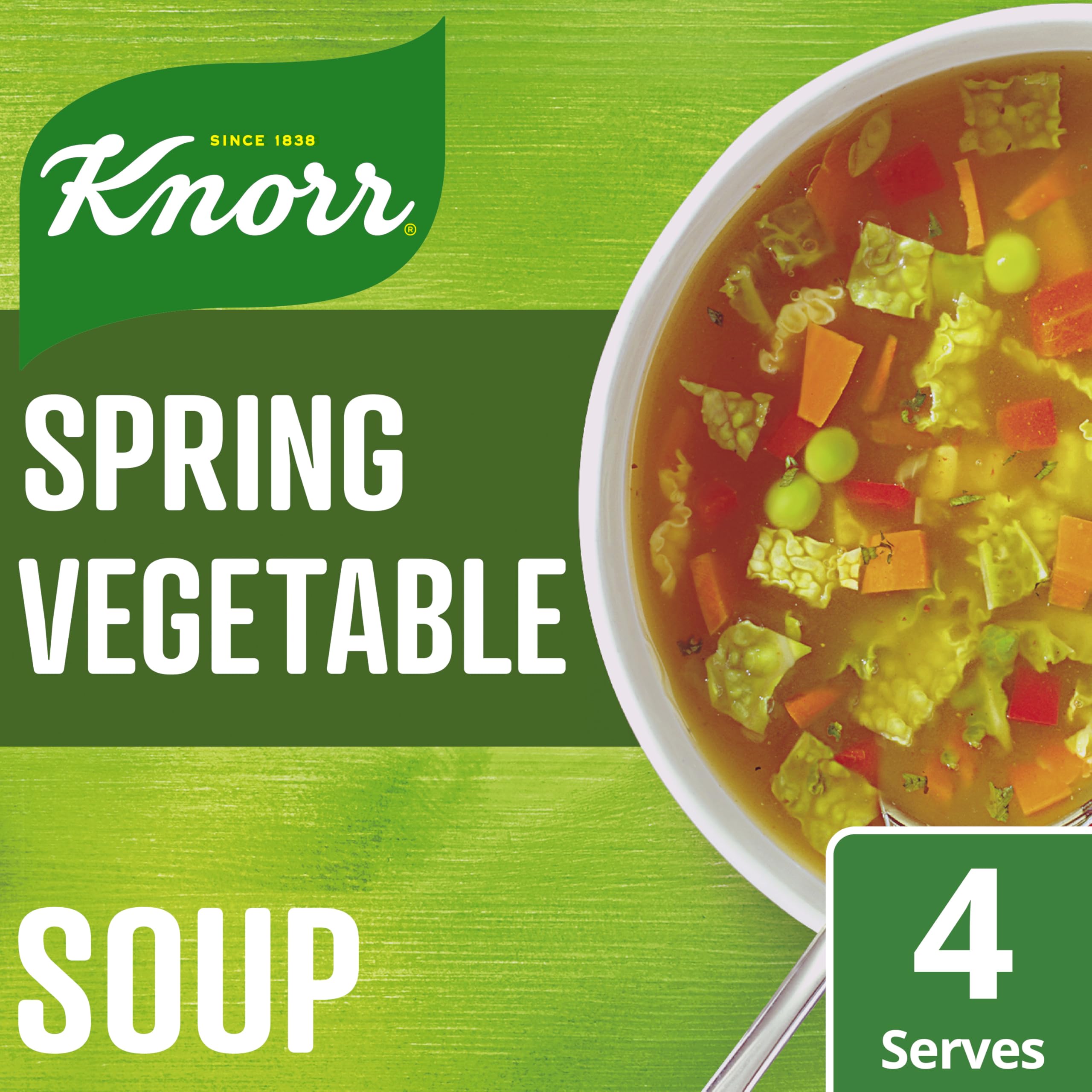 Knorr Florida Spring Vegetable Dry Soup Mix - Vegan, 48g, Makes 4 Portions