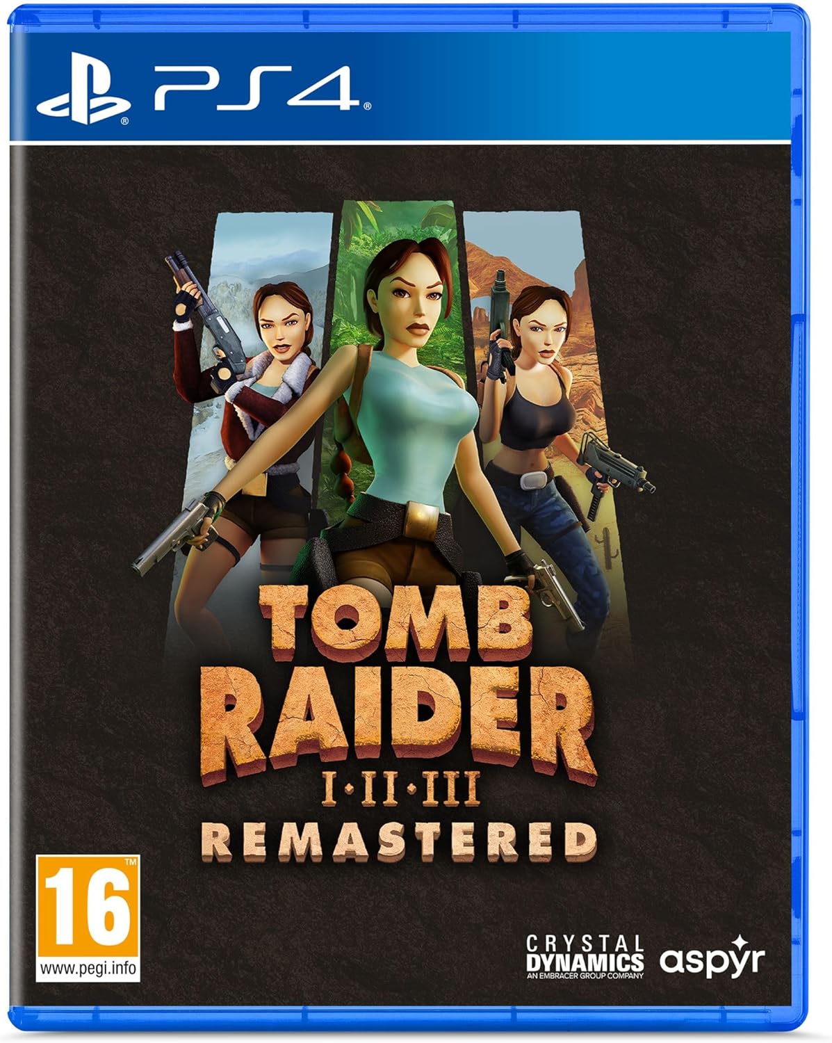 Tomb Raider 1-3 Remastered Starring Lara Croft - PS4 1