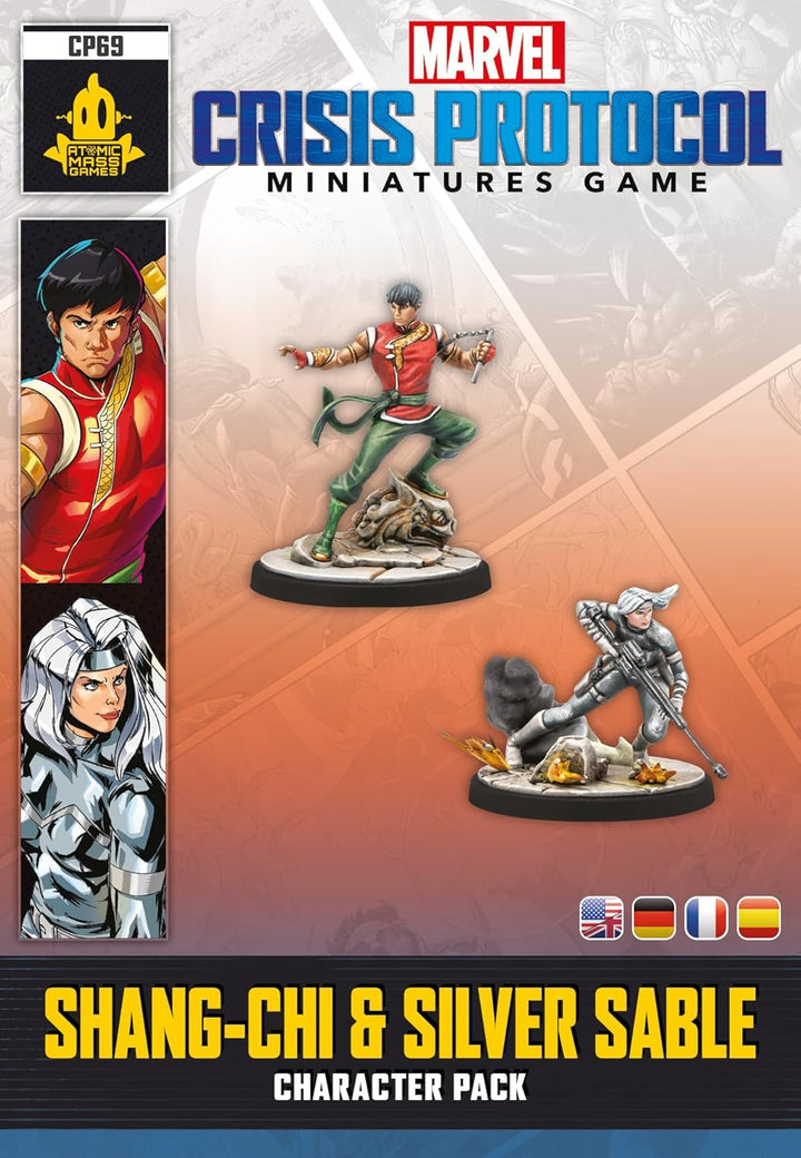 Atomic Mass Games Marvel: Crisis Protocol Shang-Chi & Silver Sable Character Pack
