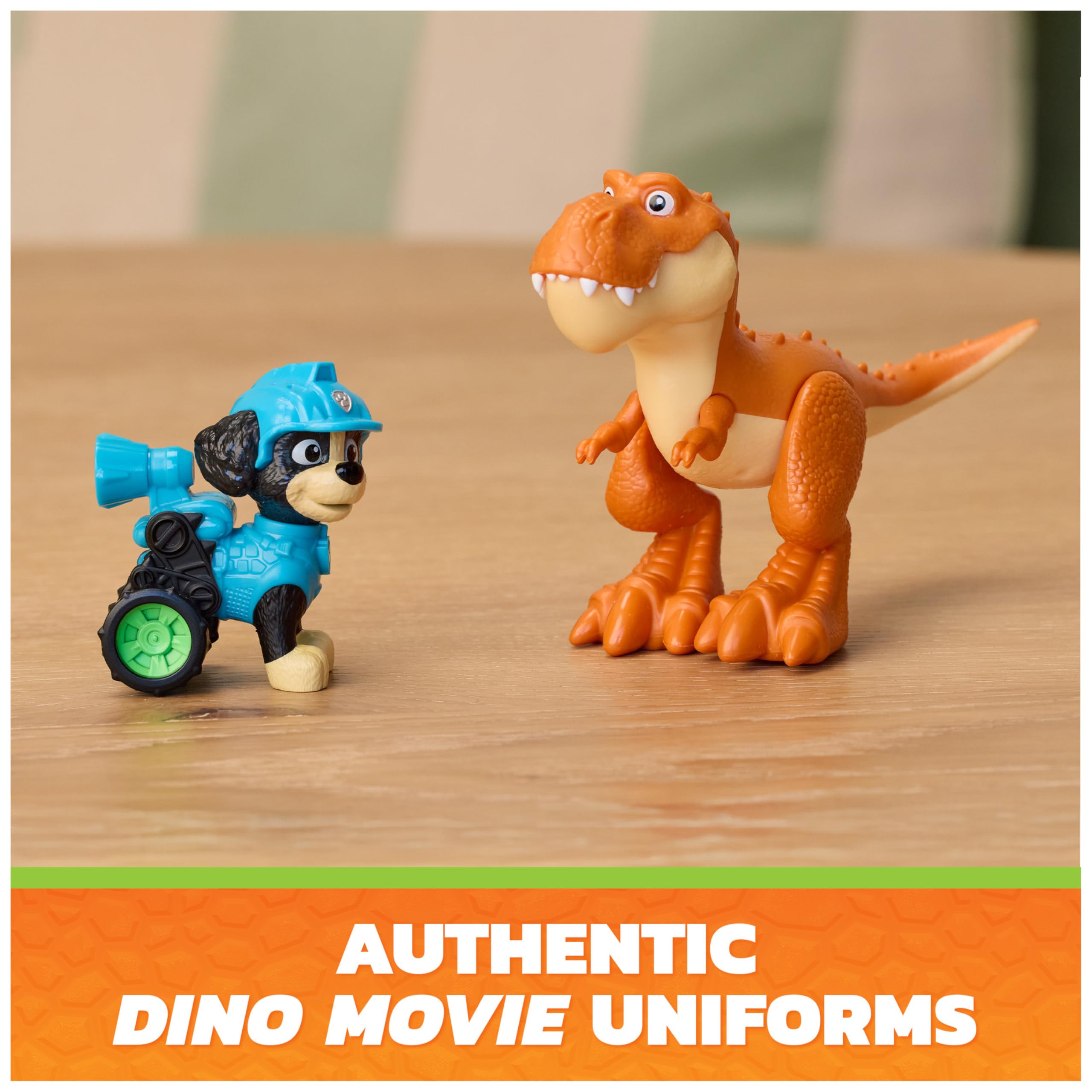 Paw Patrol Dino Adventure Pack Action Figures - Collect 6 Figures | Ages 3+ 5