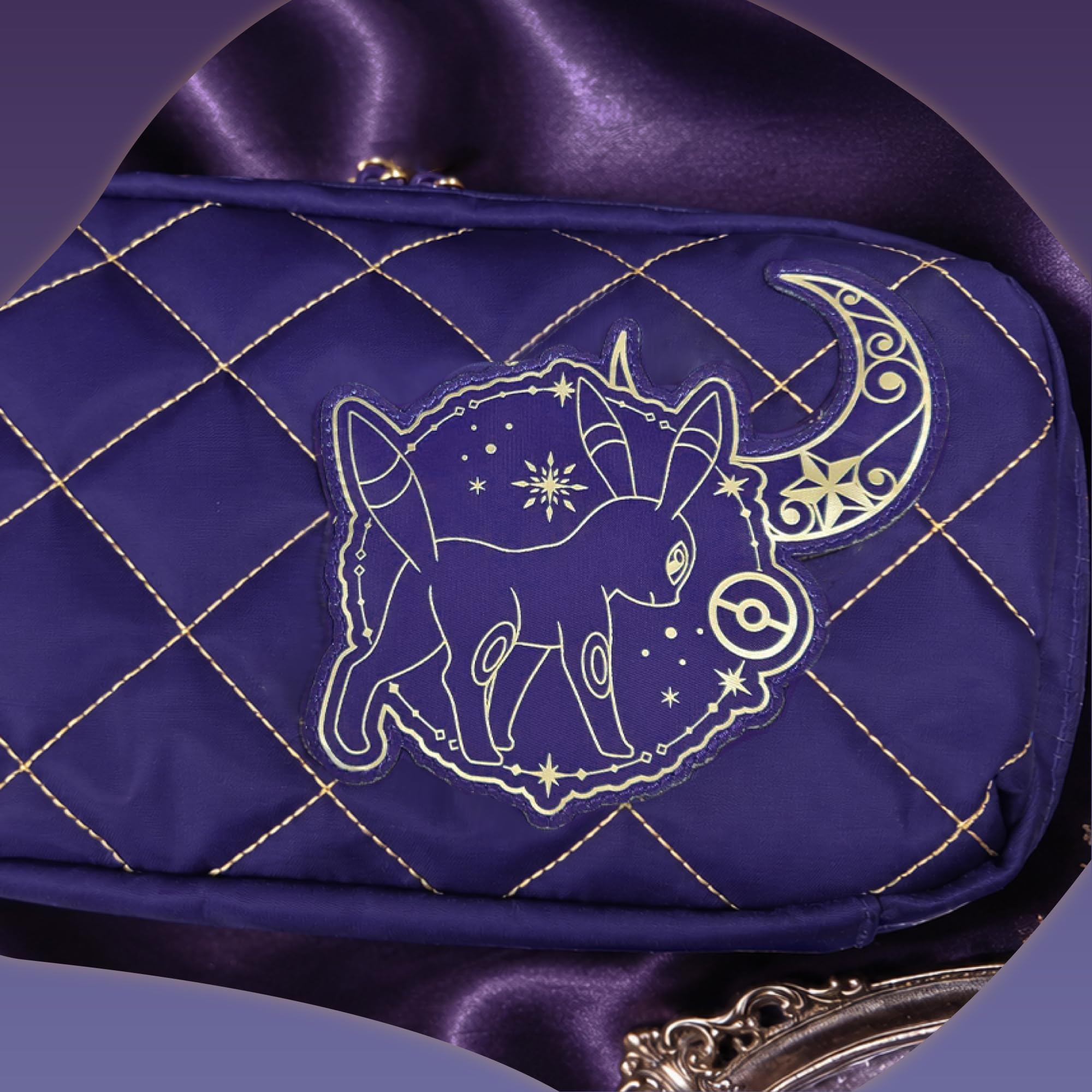 HORI Puff Pouch (Umbreon and Espeon) - Nintendo Switch Accessory Kit 3
