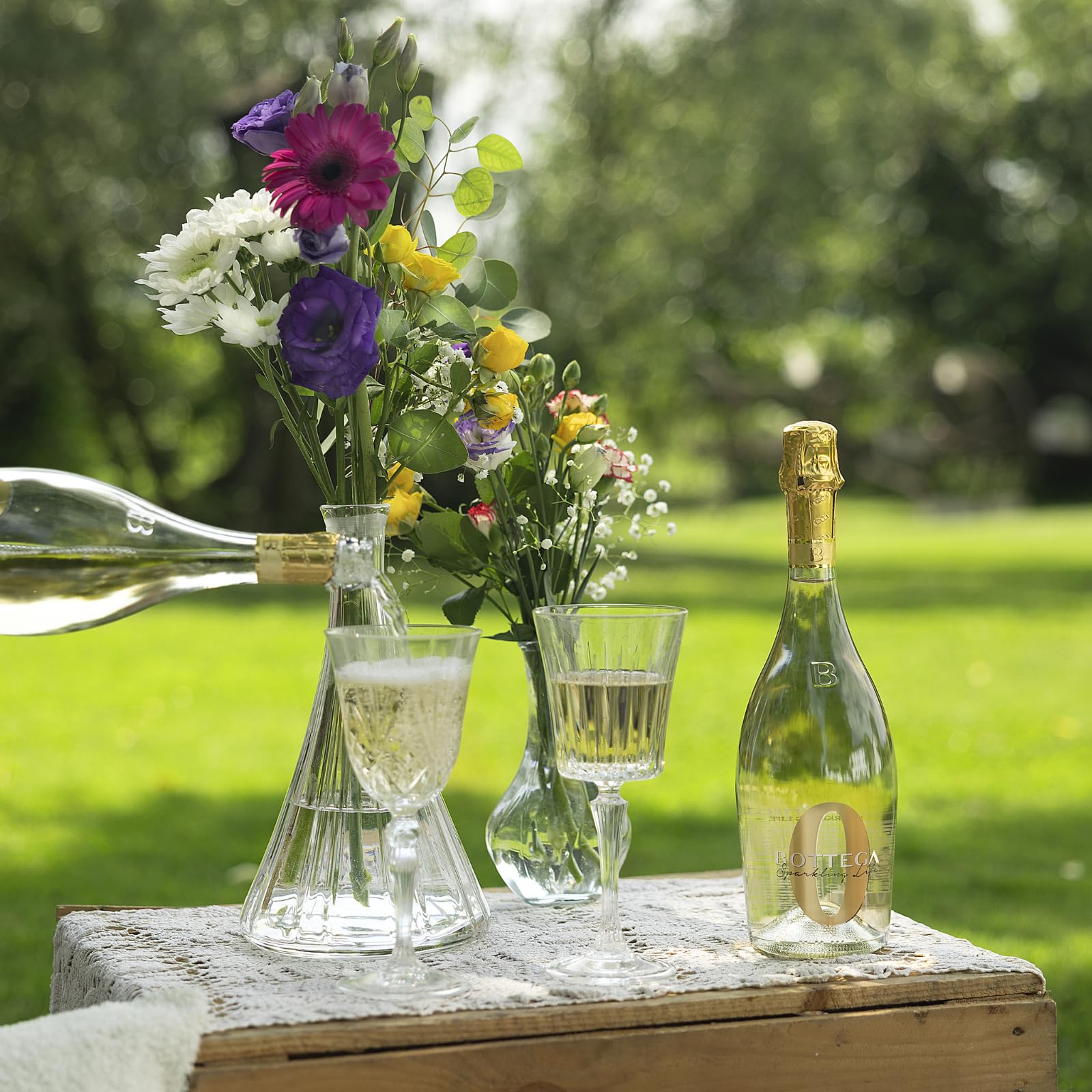 Bottega Sparkling Life 0 White Non-Alcoholic Sparkling Wine - 750 ml 2