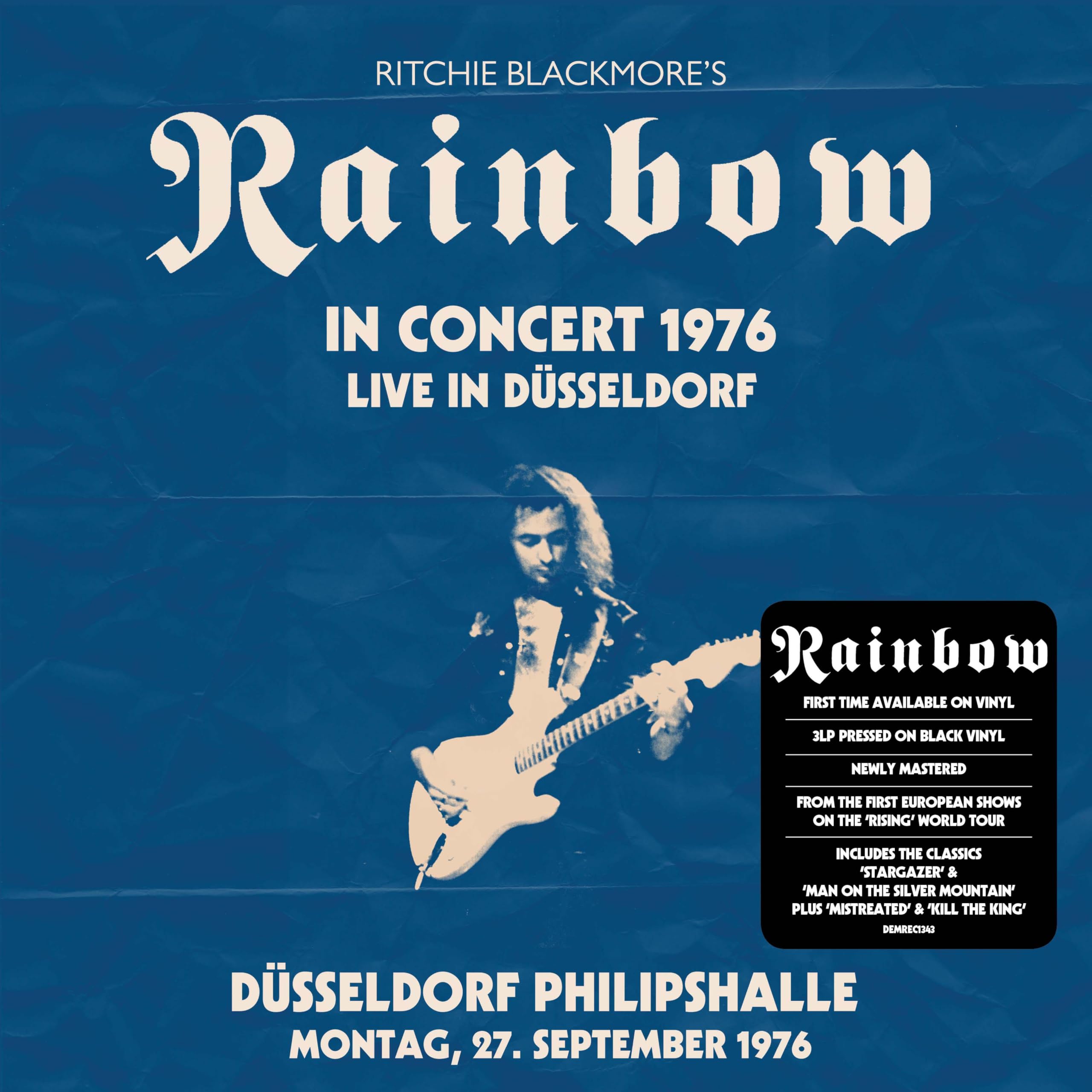 Ritchie Blackmore’s Rainbow - In Concert 1976 - Live in Düsseldorf [3LP Collector's Edition Vinyl]
