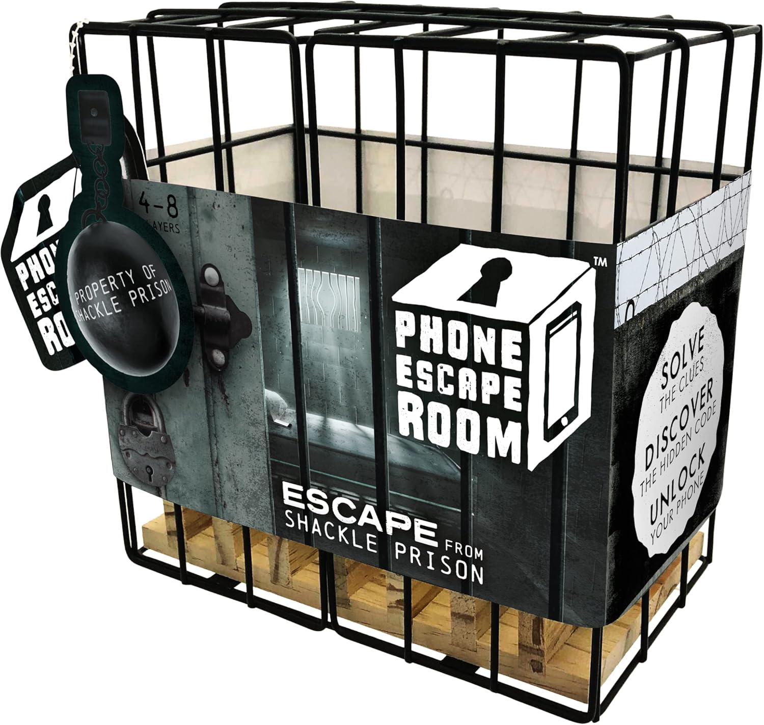 Boxer Gifts Phone Escape Room Game - Solve the Puzzle, Escape from Prison, Family Challenge for Kids Ages 8+