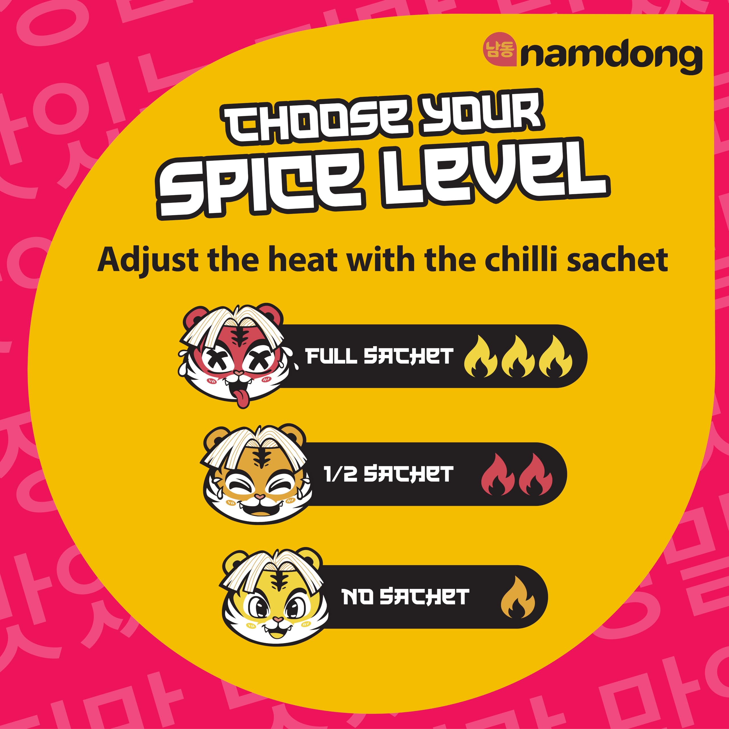 Namdong Kimchi Jjigae Noodle Pot - Korean-style Instant Noodles with Adjustable Spice Sachet 5