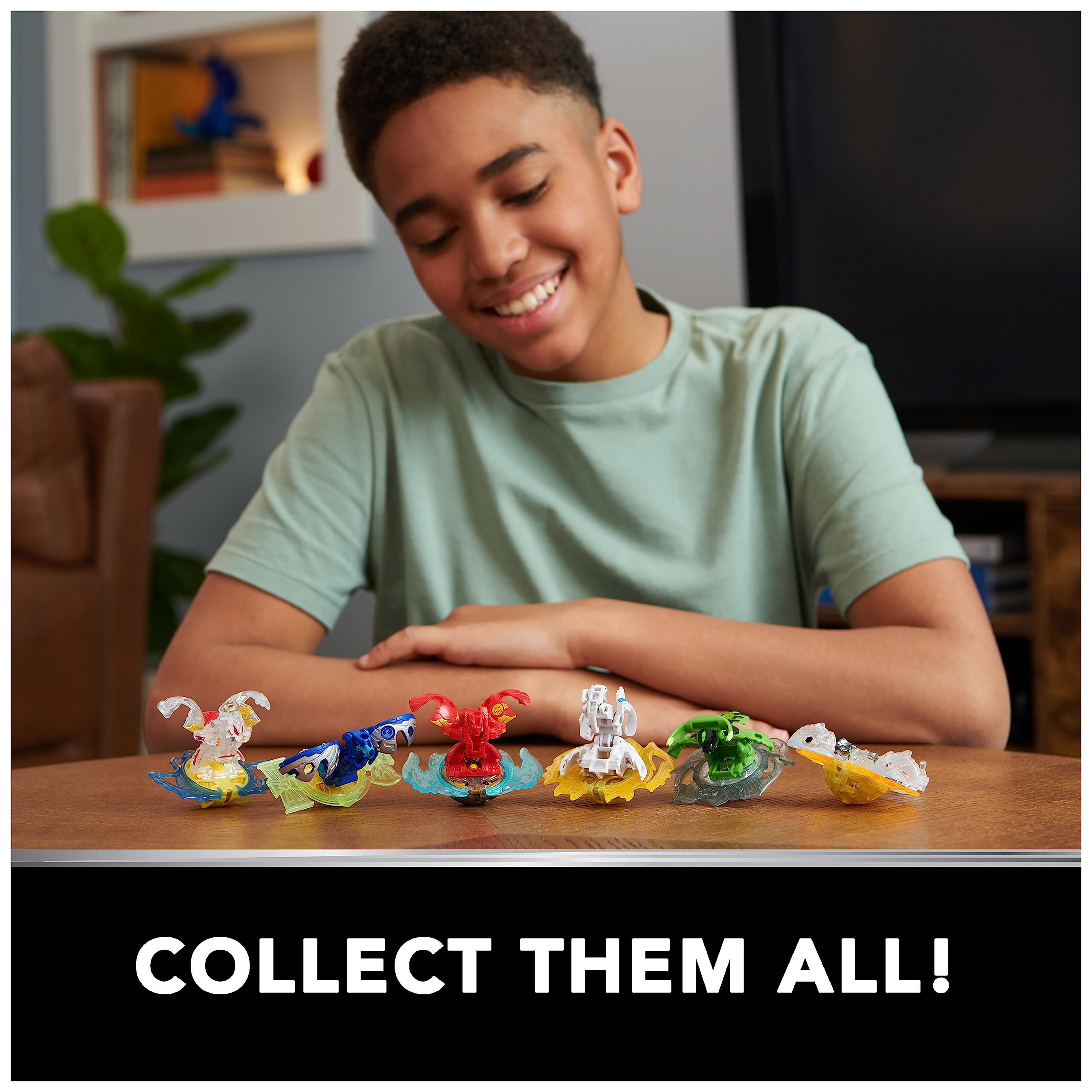 BAKUGAN Battle 5-Pack - Spinning Attack with Core Bakugan, Cards & XL Rip Cord 16