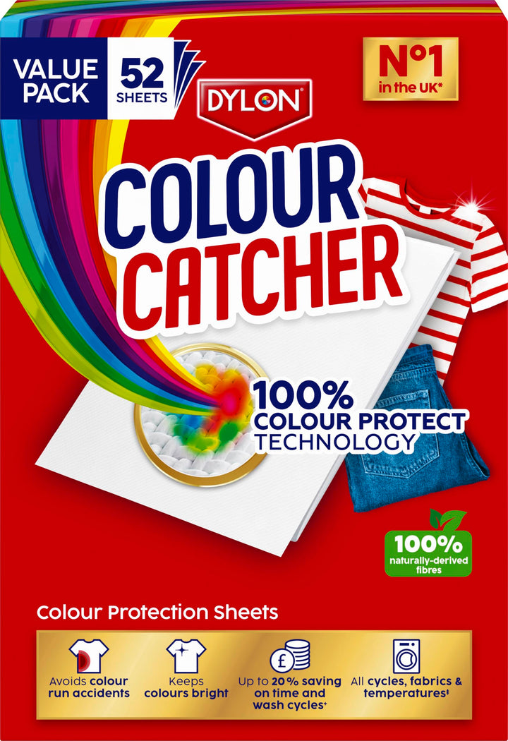 Colour Catcher - Colour Protection Sheets (52 Sheets)