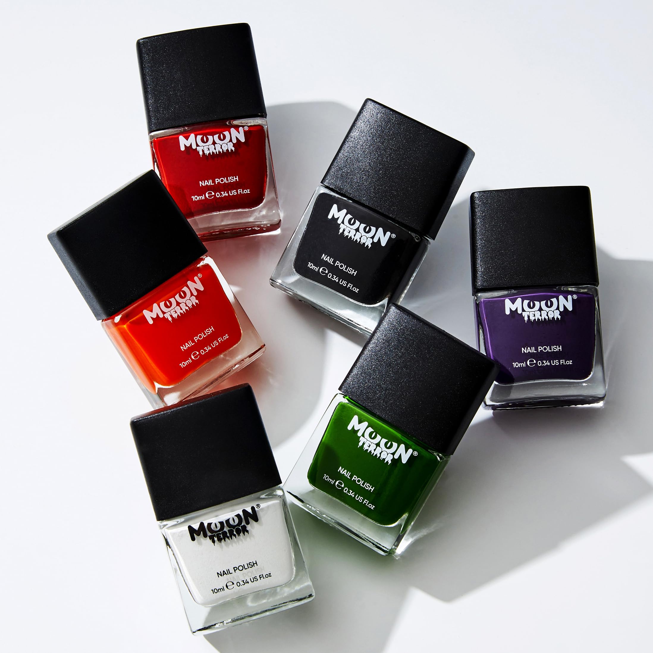 Moon Terror - Wicked White Halloween Nail Polish (10ml) 7