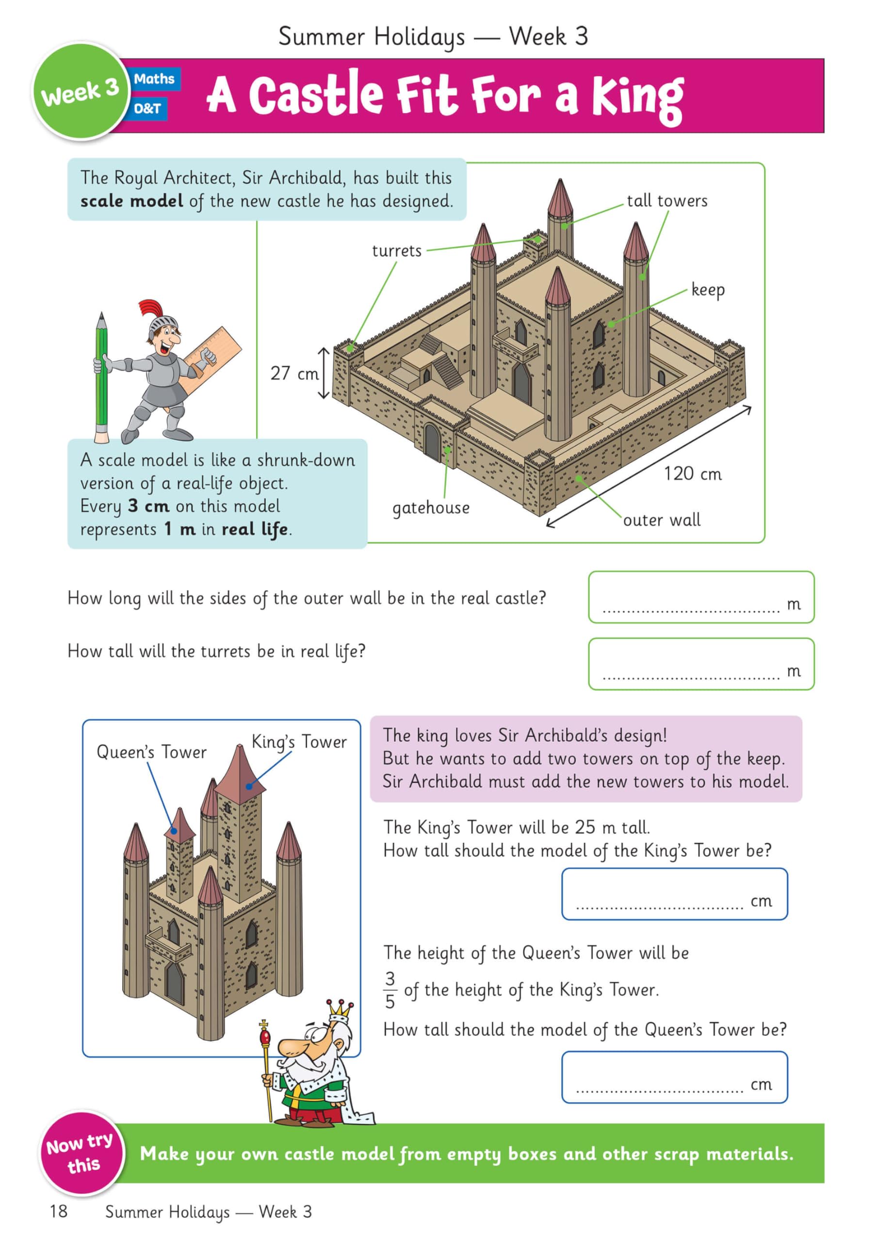 CGP Summer Holidays Activity Workbook - Year 5 to Year 6 Transition | Paperback | 64 Pages