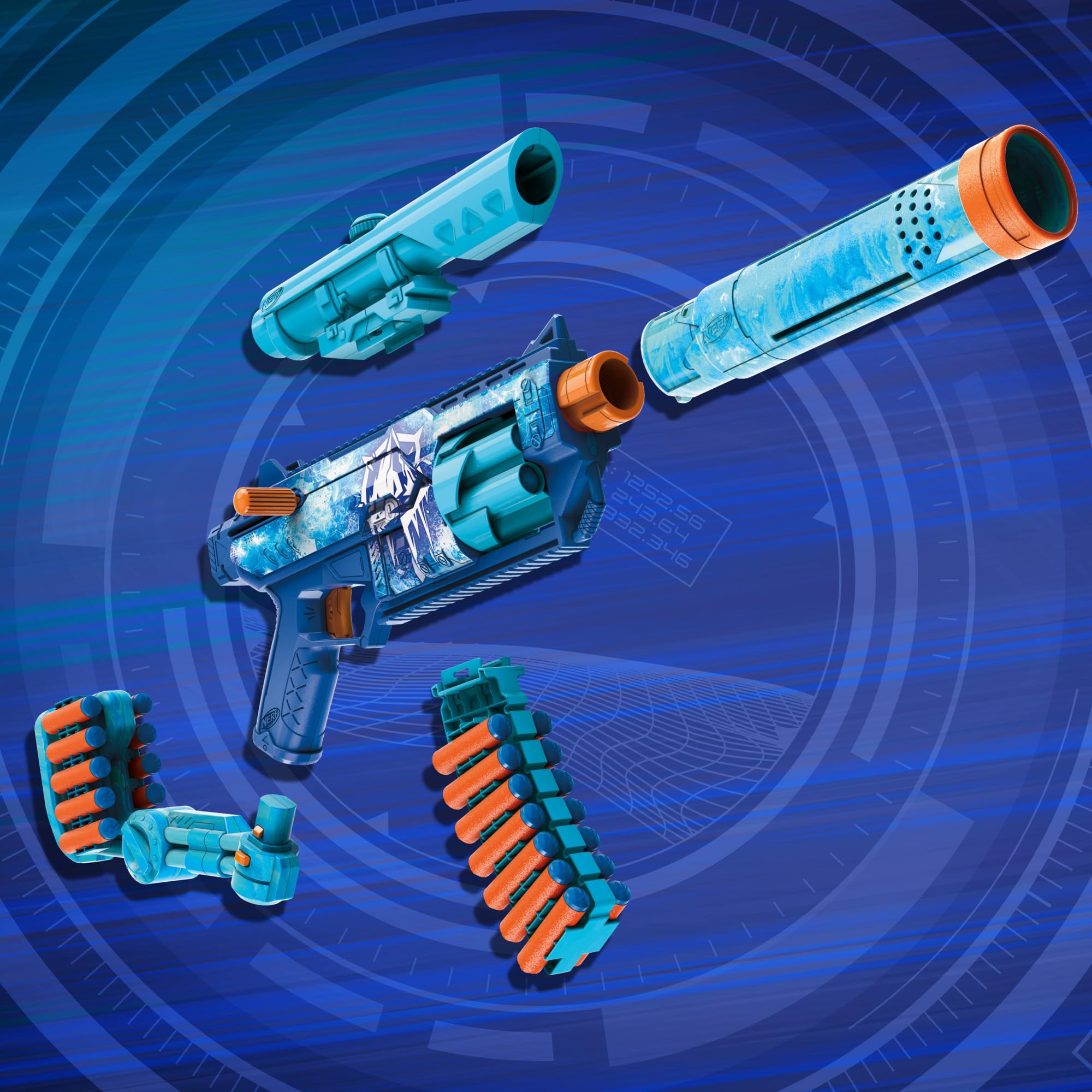 Nerf Loadout FrostFusion Blaster Set with 30 N1 Darts | Ages 8+ 3