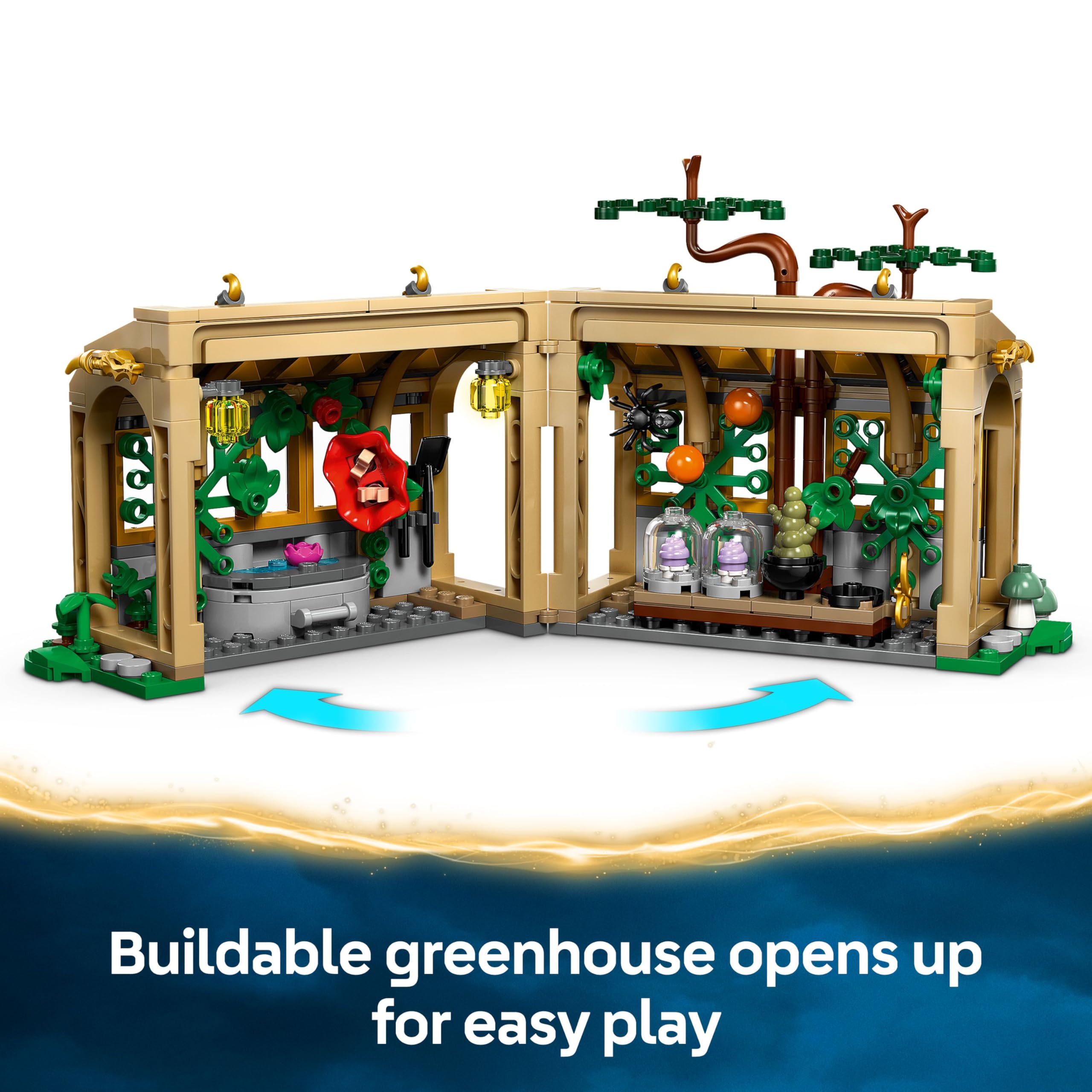 LEGO Harry Potter Hogwarts Castle: Herbology Class Set 76445 | 390 Elements | Ages 8+ 3