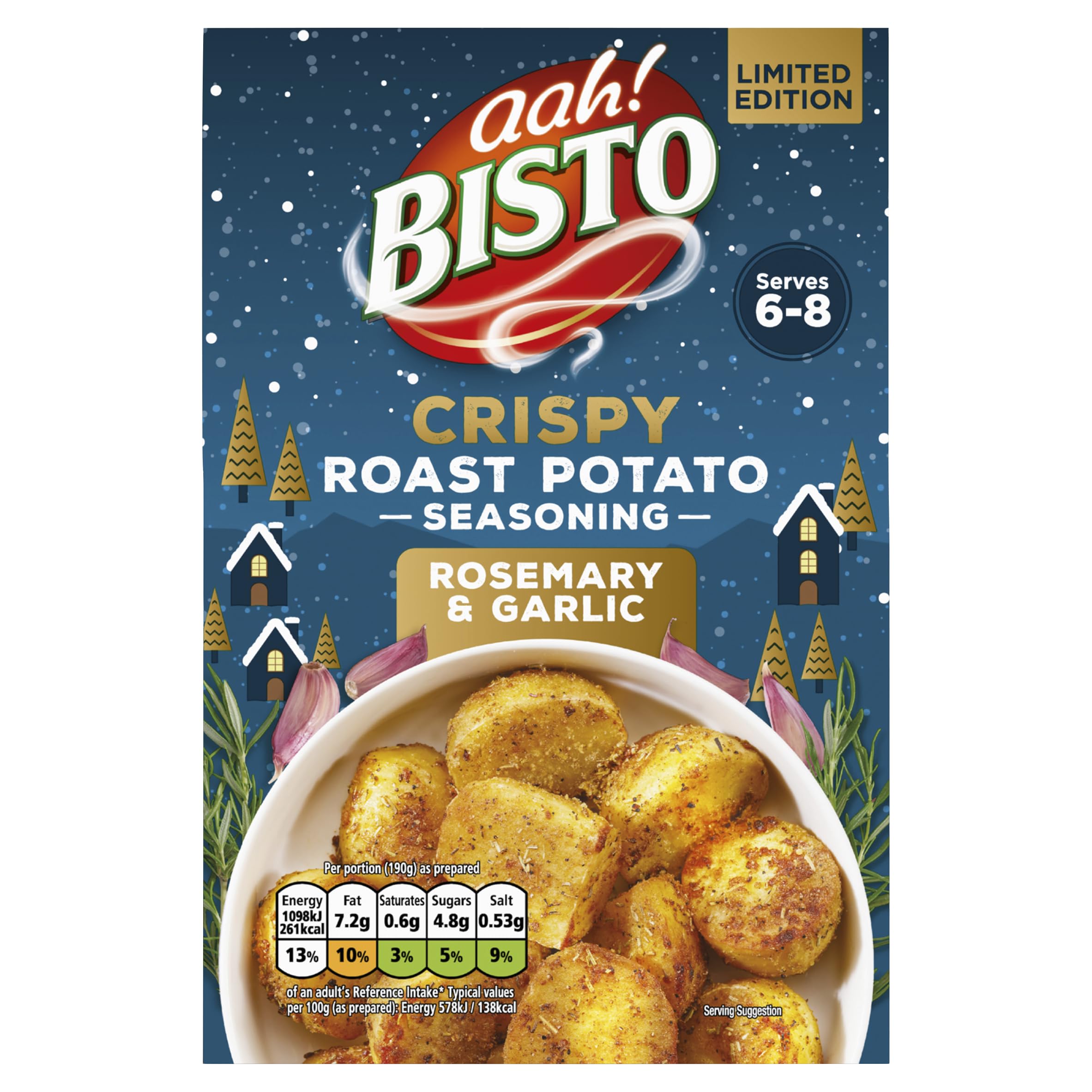 Bisto Crispy Roast Potato Seasoning, Rosemary & Garlic, 80g