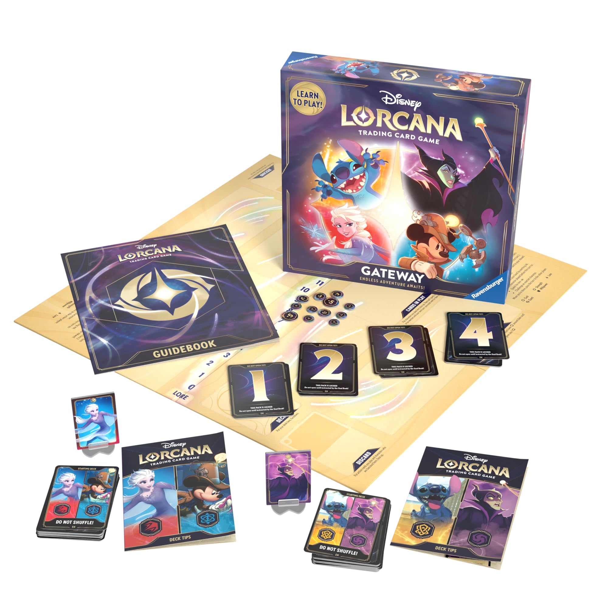 Ravensburger Disney Lorcana TCG: Gateway Learn-to-Play Set | 2 Player | Ages 8+