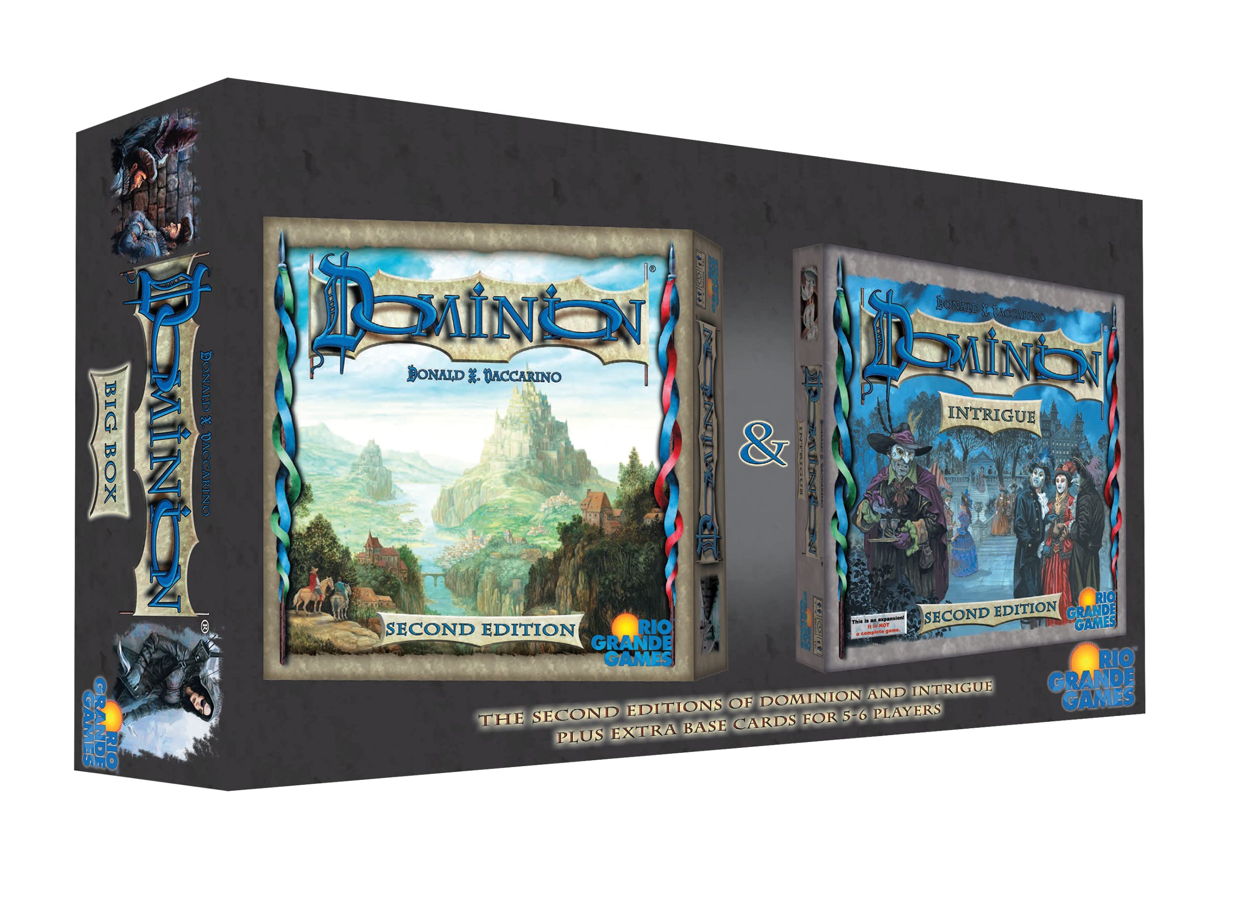 Rio Grande Games Dominion Big Box 2nd Edition Board Game | Ages 13+ | 2 to 6 Players