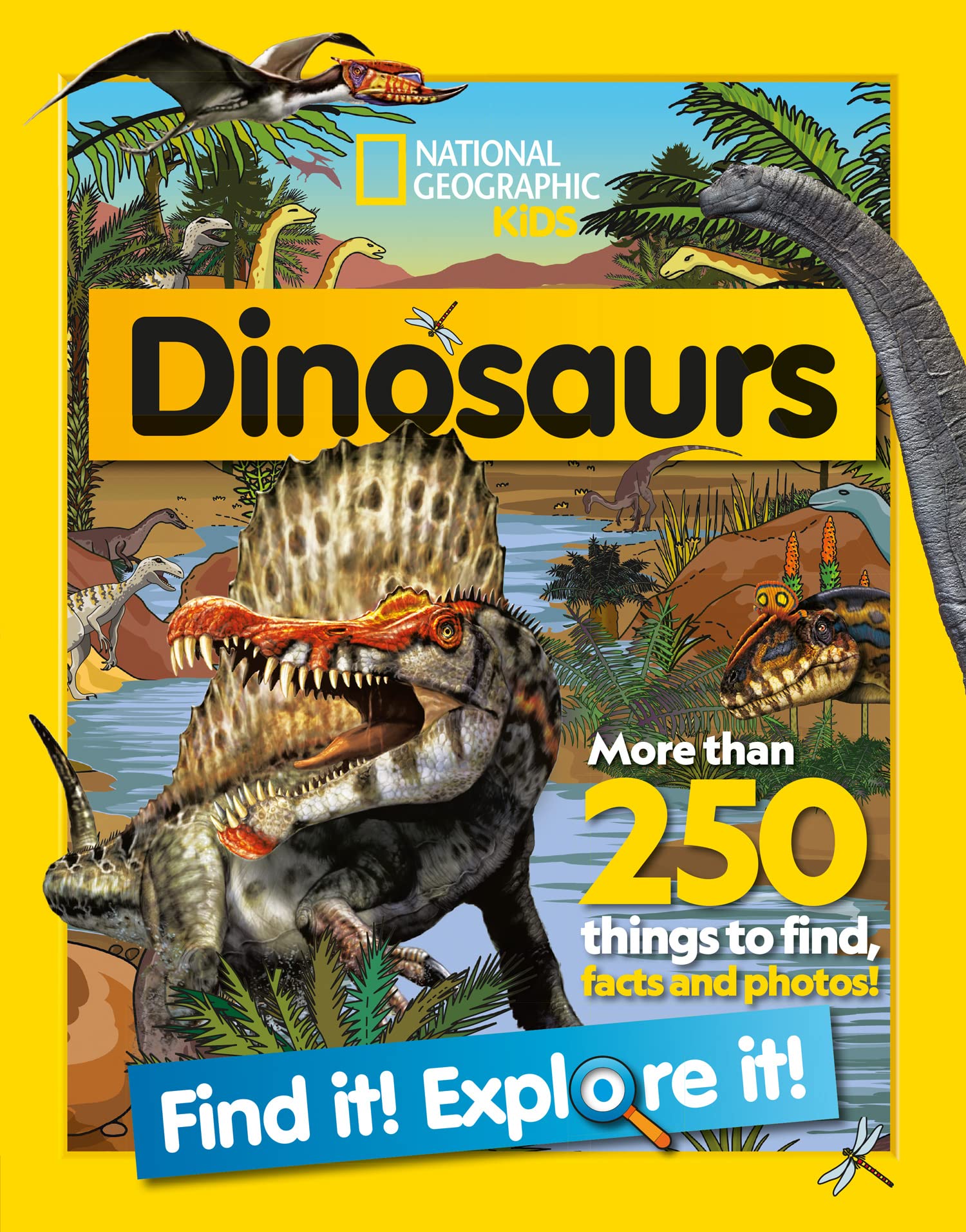 Collins Dinosaurs Find it! Explore it! Book | 250+ Things to Find | Ages 4-7