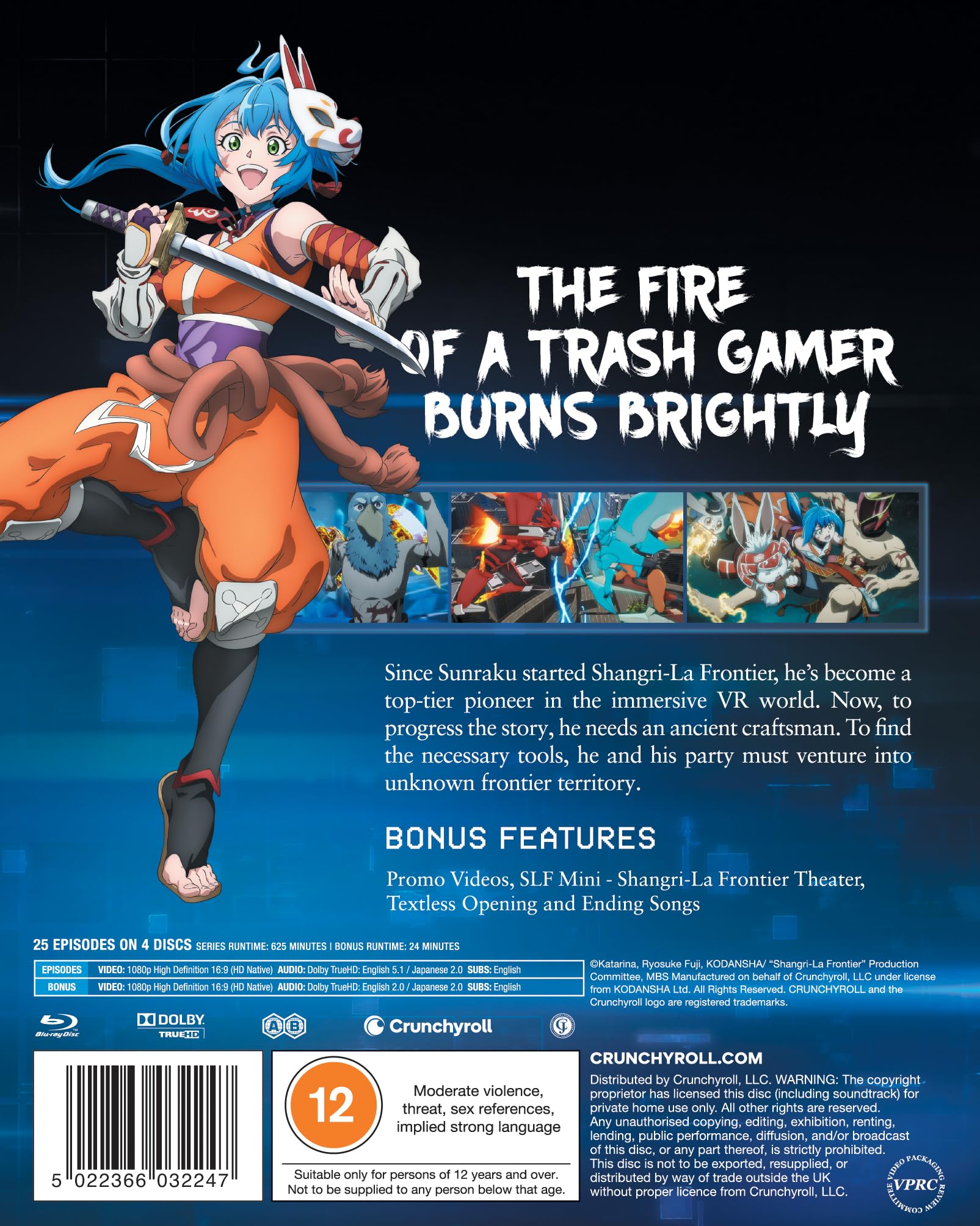 Shangri-La Frontier - Season 2 [Blu-ray] [Region B]