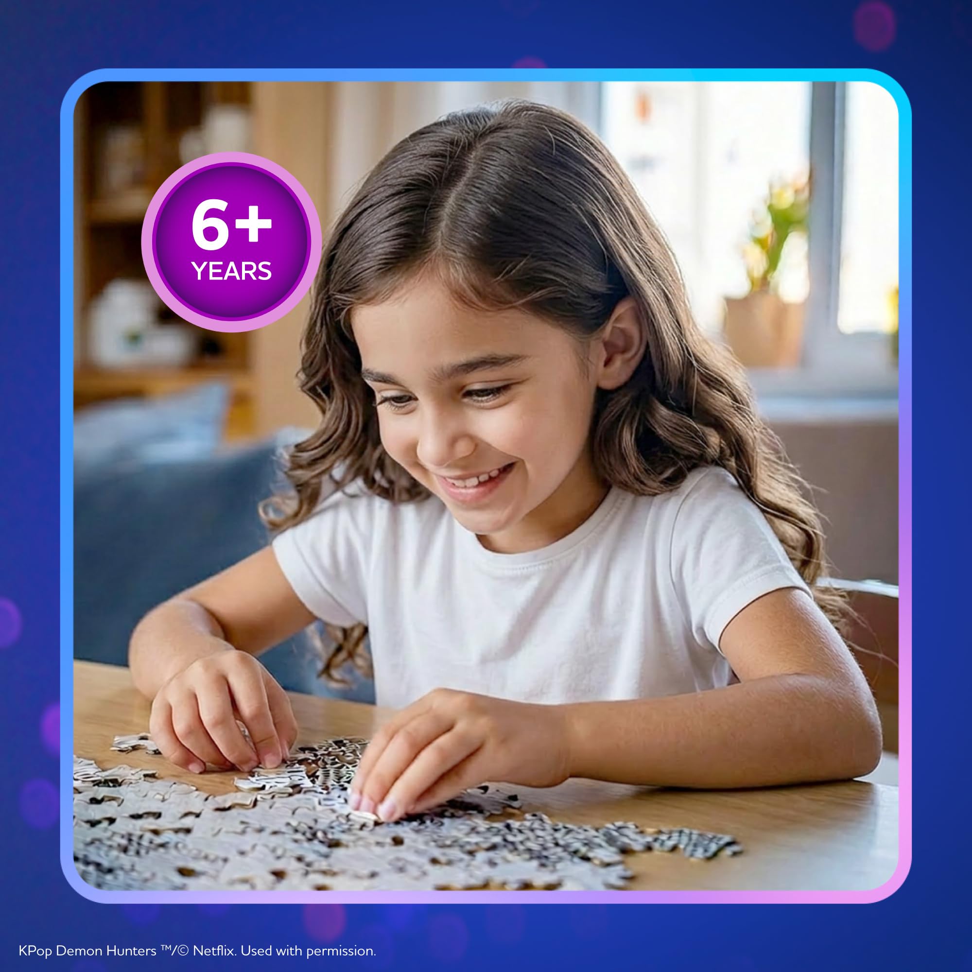 Clementoni KPOP Demon Hunters Super Puzzle - 104 Pieces | 48.5 x 33.5 cm Finished Size | Ages 6+ 5