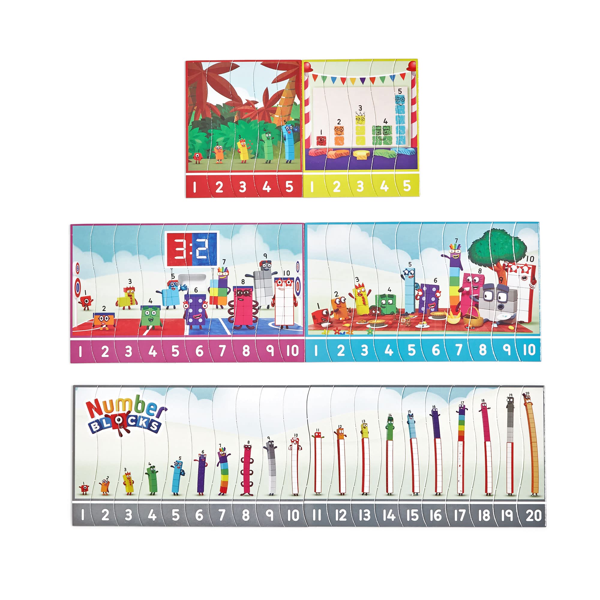 Learning Resources Numberblocks Sequencing Puzzle - Educational Maths Toy for Ages 3-7