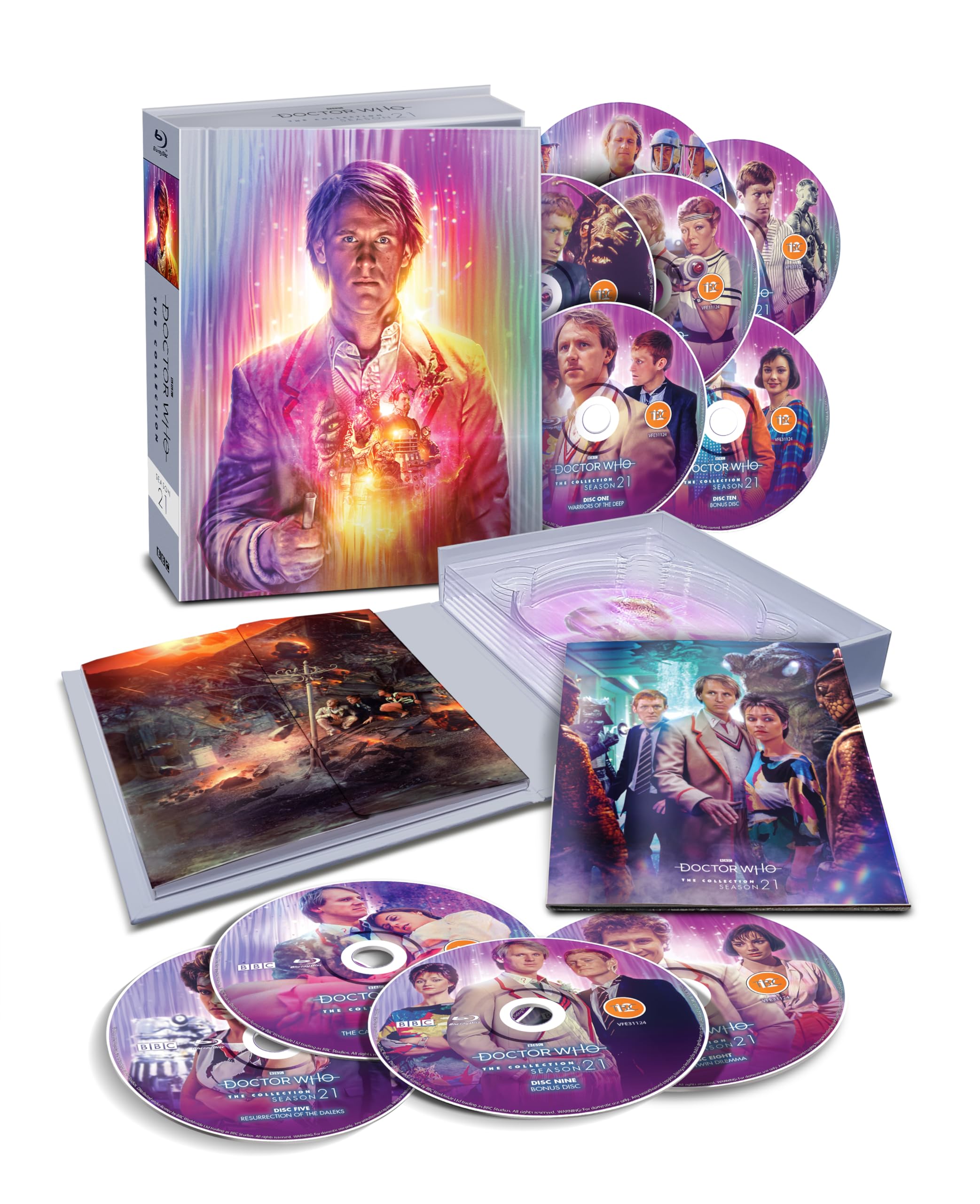 Doctor Who: The Collection Season 21 - Limited Edition [Blu-ray]