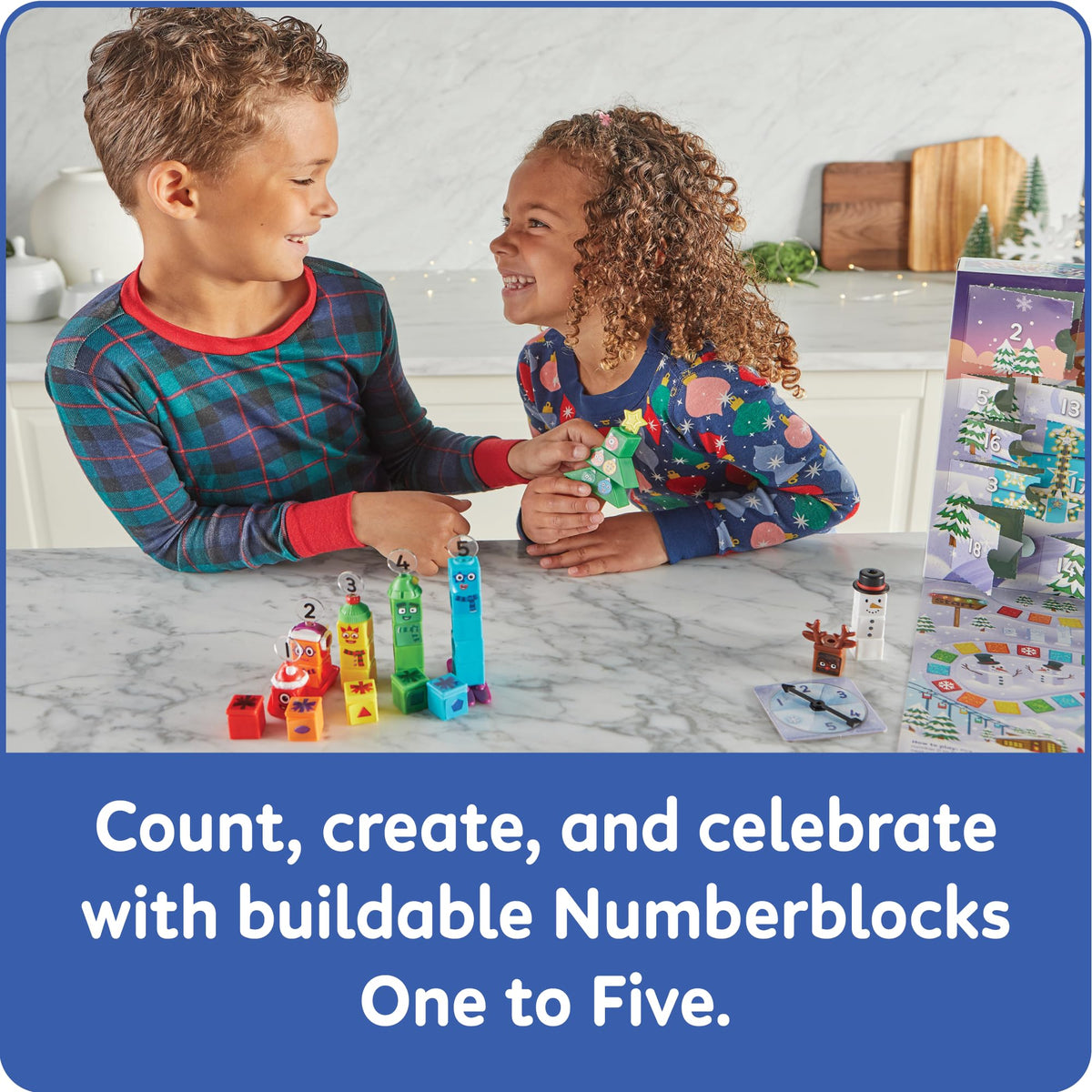 Learning Resources Numberblocks MathLink Cubes Advent Calendar - Ages 3+ | 24 Festive Surprises 4