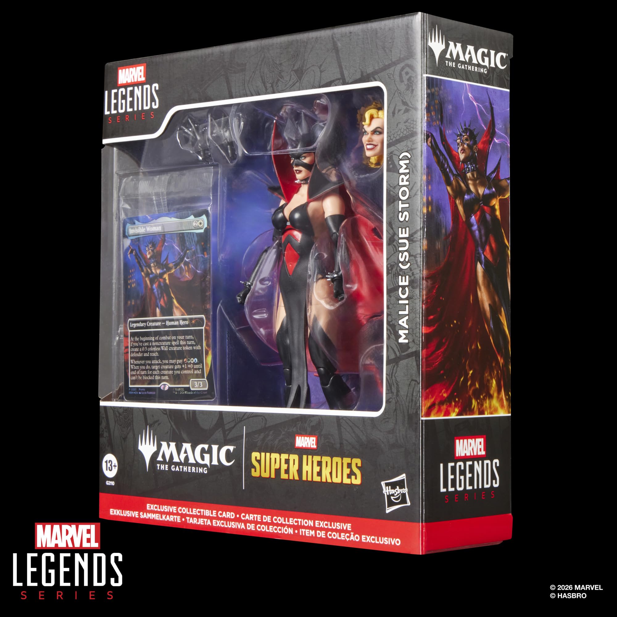 Marvel Legends Malice (Sue Storm) 15-cm Action Figure - Fantastic Four Comics Inspired | Includes Collectible Card | Ages 13+ 12