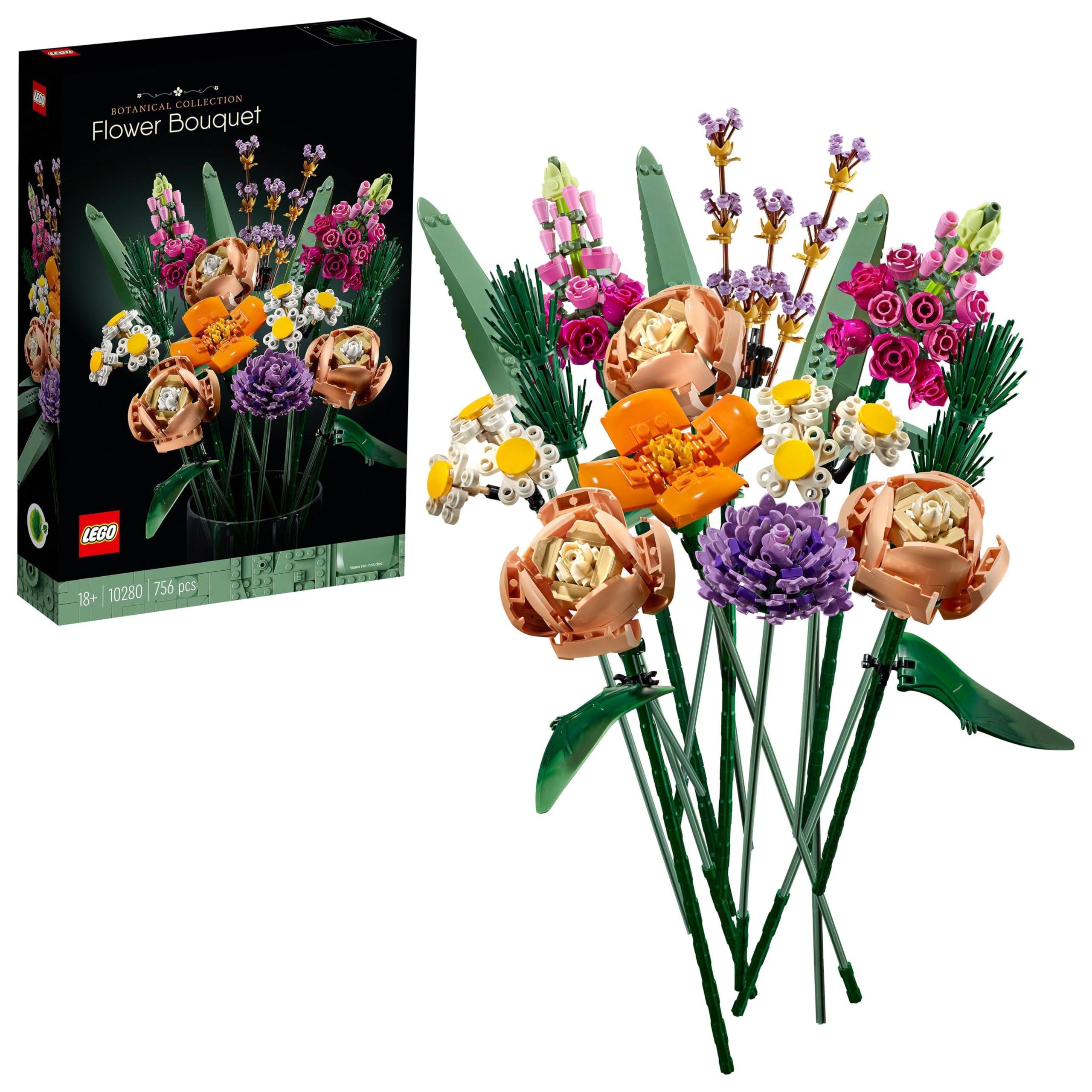 LEGO 10280 Flower Bouquet - Botanical Collection Set for Adults | 756 Pieces 1