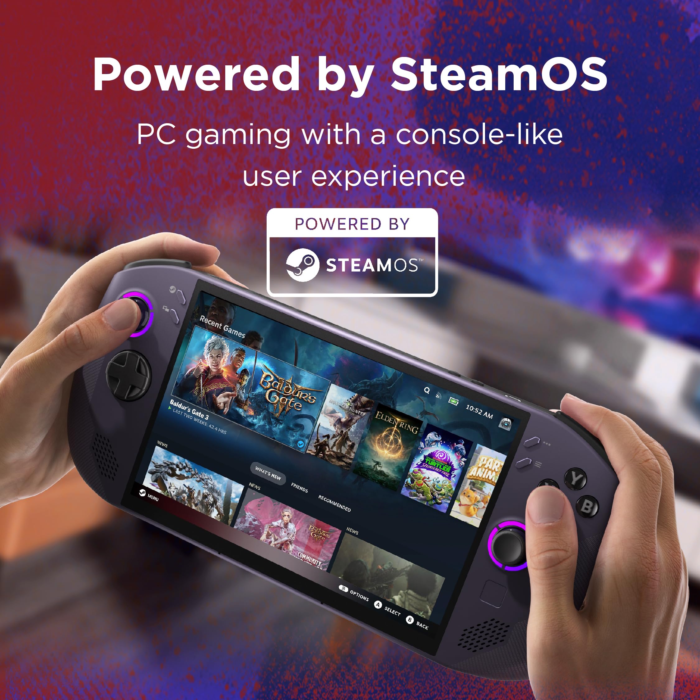 Lenovo Legion Go S Gaming Console | 8 Inch WUXGA Display | AMD Ryzen Z2 Go | 16GB RAM | 1TB SSD | Nebula Nocturne