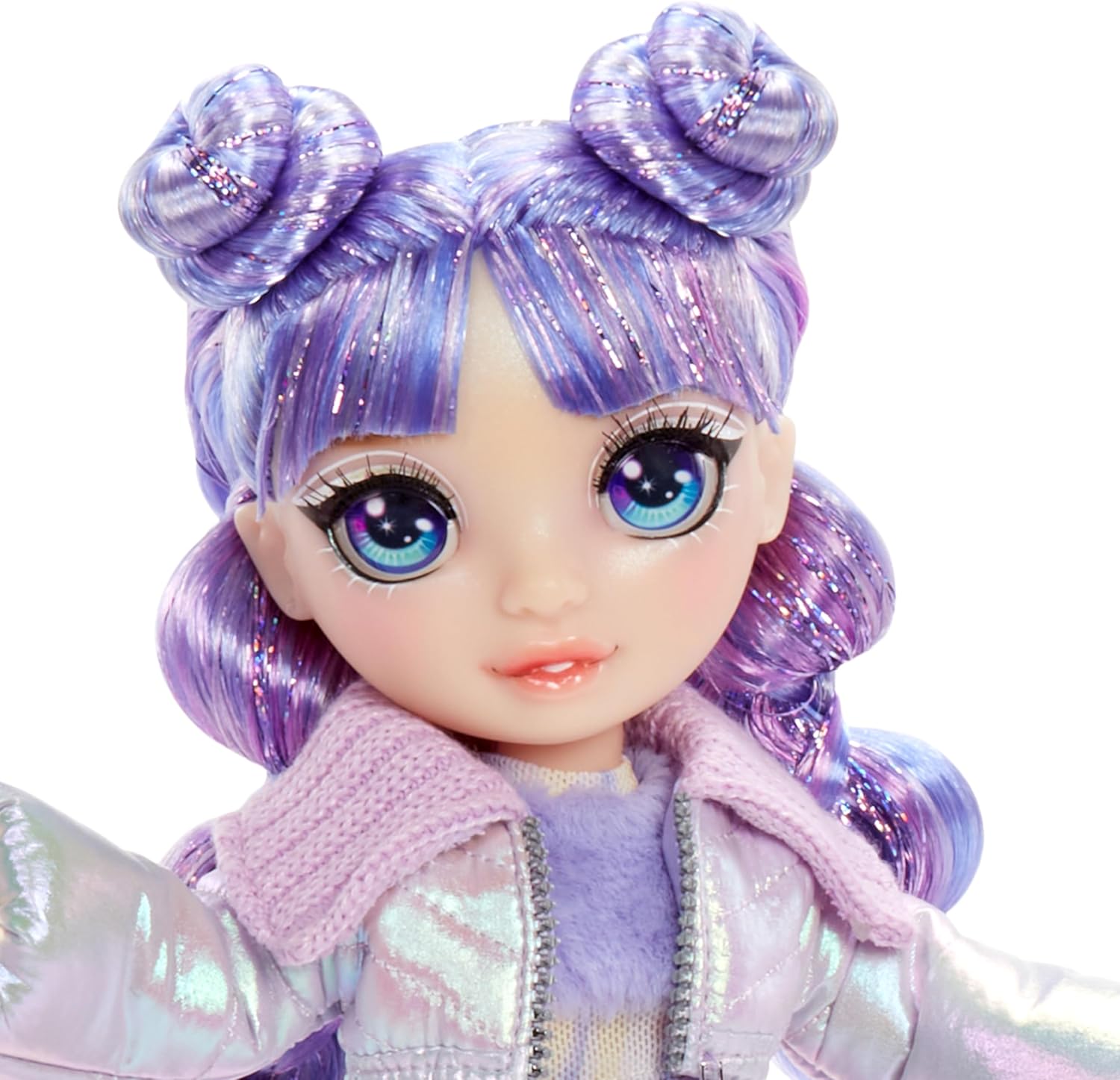 Rainbow High Winter Wonderland - Violet (Purple) 28 cm Fashion Doll with Magic Snow Outfit 6