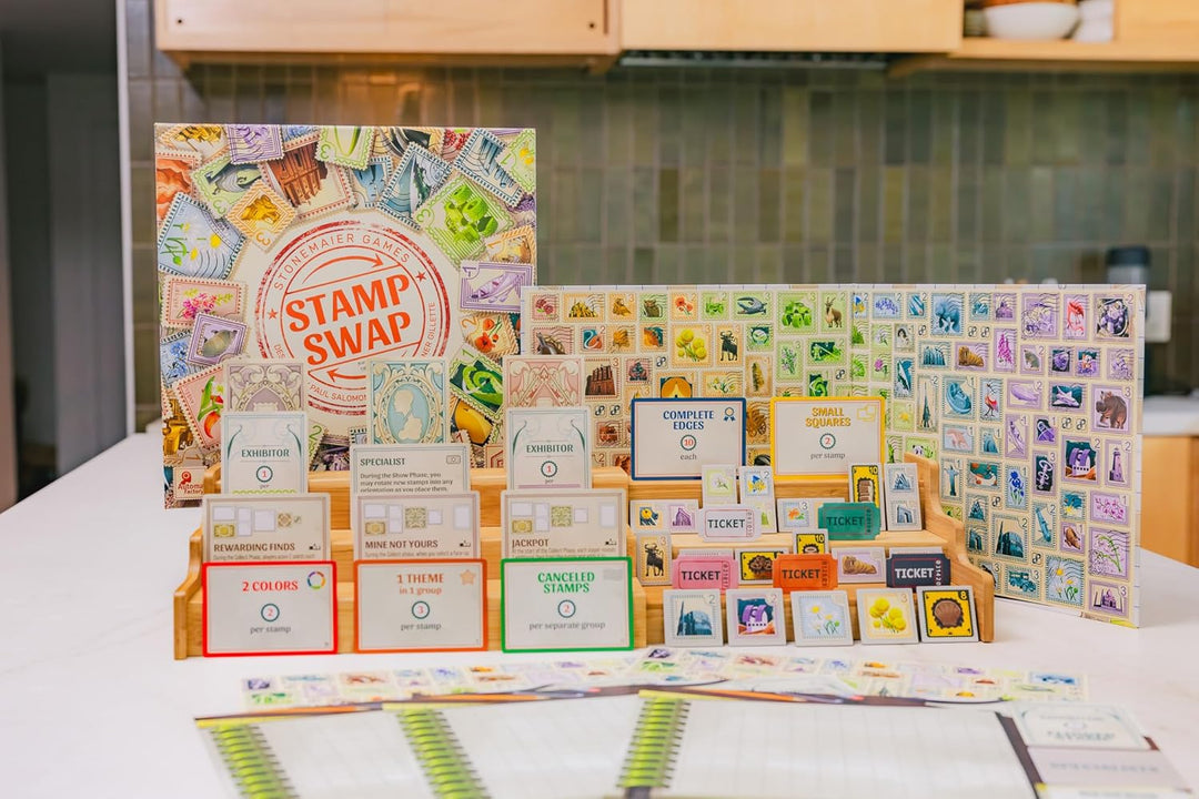 Stonemaier Games Stamp Swap Board Game