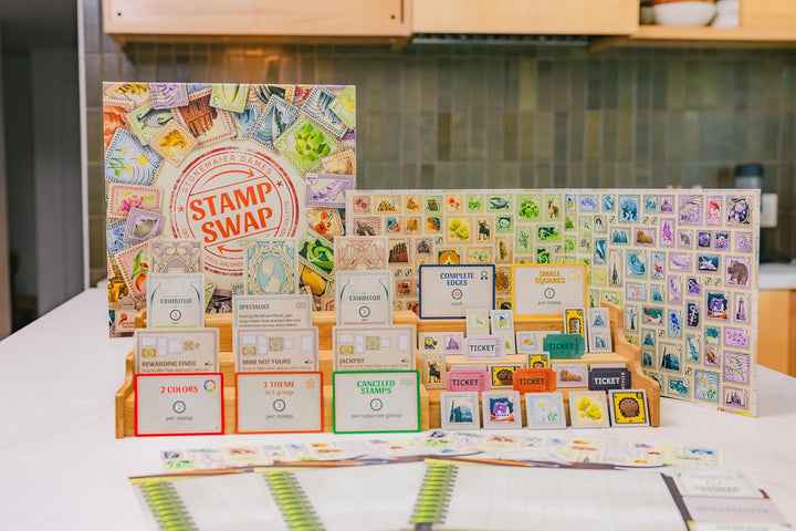 Stonemaier Games Stamp Swap Board Game