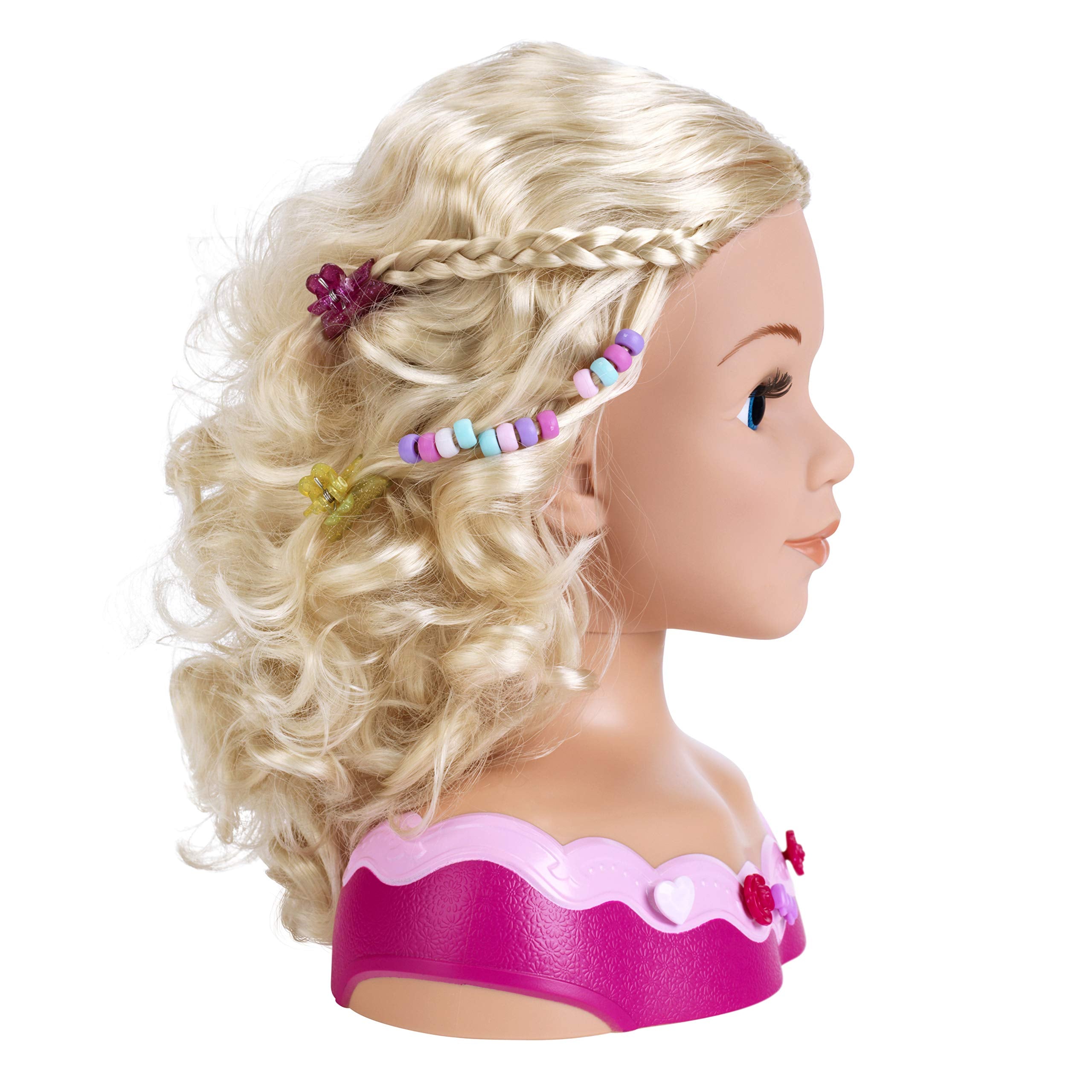 Theo Klein Princess Coralie Emma Styling Head - Washable Hair | Includes Cosmetics | Ages 3+ 8