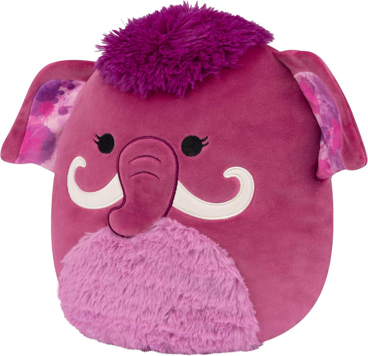 Squishmallows 12" Magdalena the Magenta Woolly Mammoth Plush Toy - Ultra-Soft Collectible Stuffed Animal