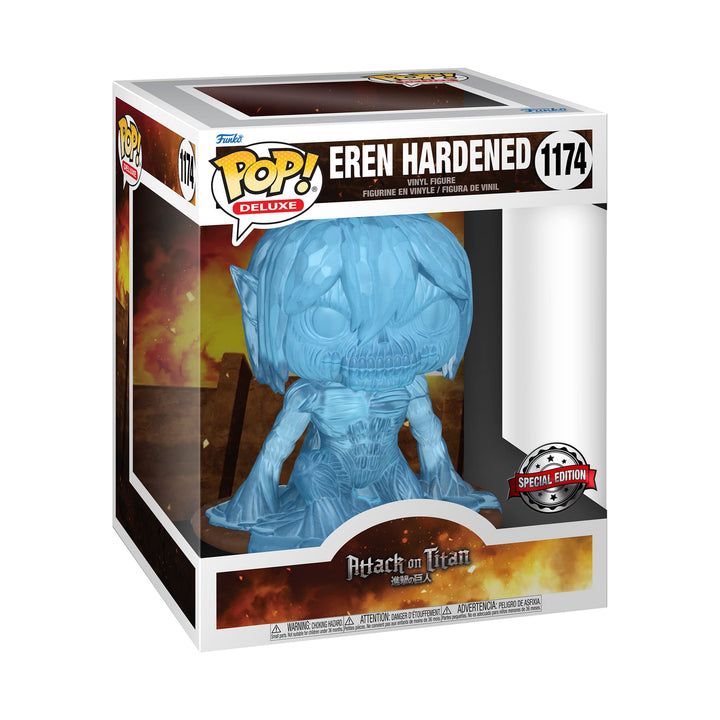 Funko Pop! Animation Attack on Titan - Eren Yeager Hardened Deluxe Vinyl Figure (Exclusive)