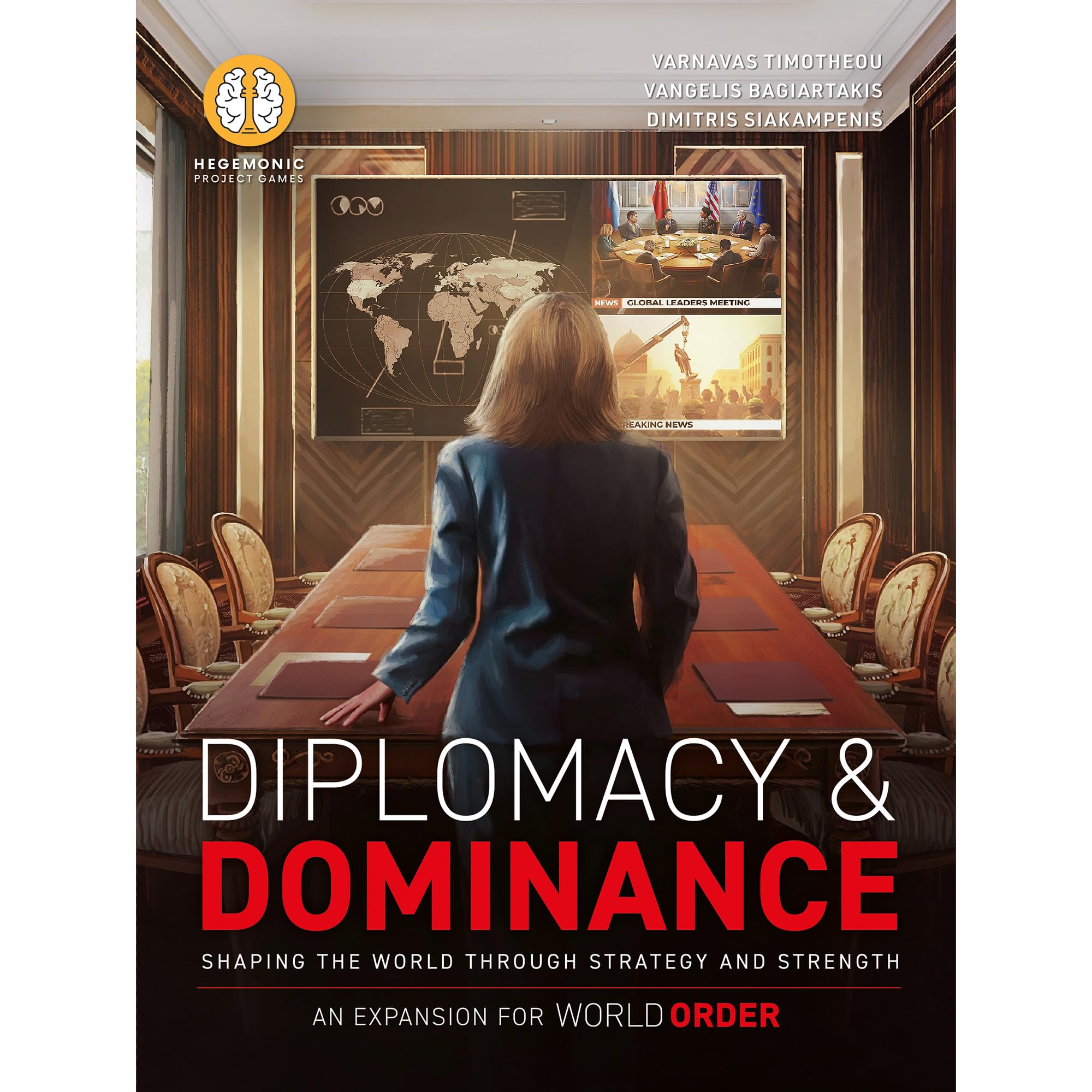 Hegemonic World Order: Diplomacy & Dominance Expansion - Strategy Board Game | 1-4 Players | Ages 14+ 5