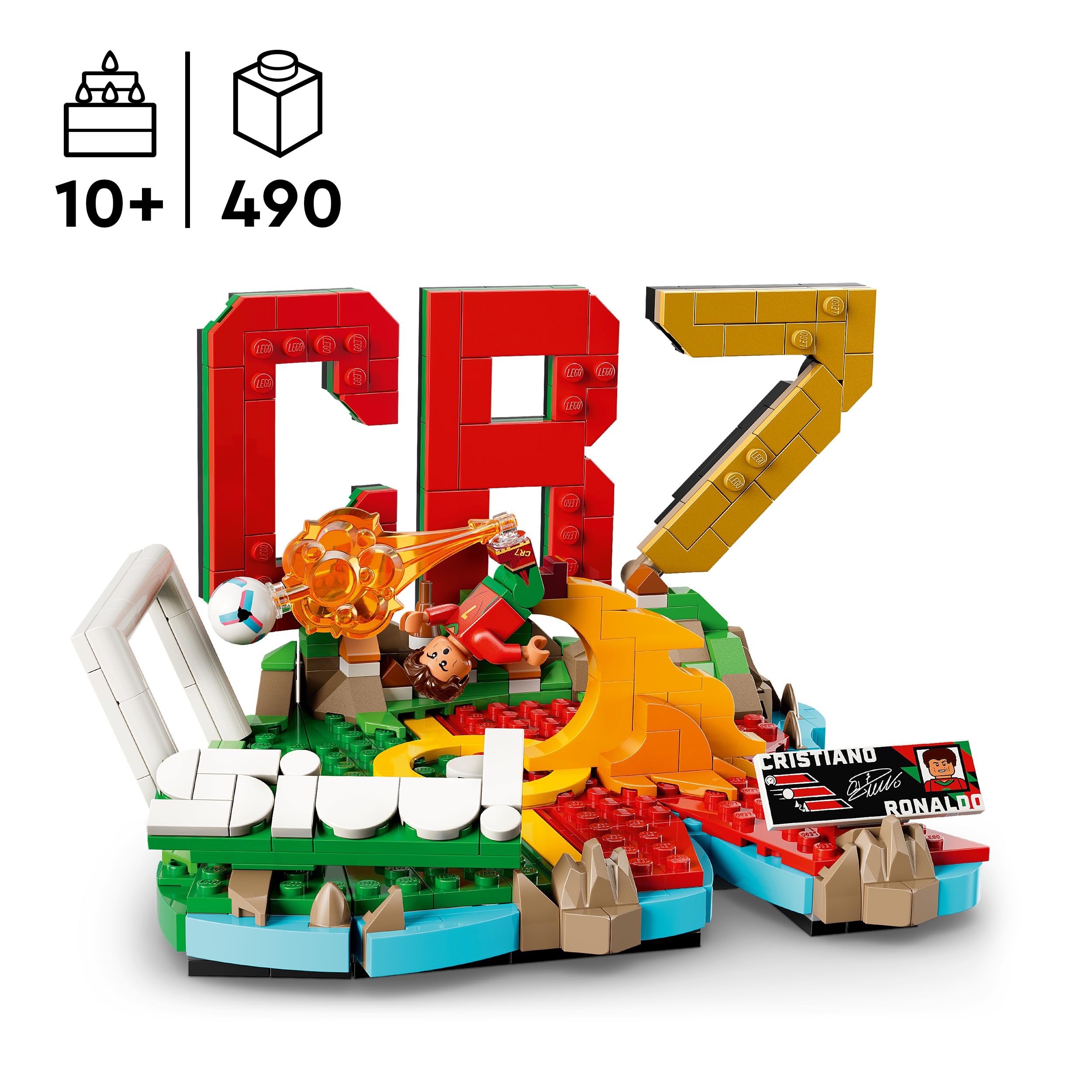 LEGO Editions Cristiano Ronaldo – Football Highlights Building Set | Model 43012 | Ages 10+ 2