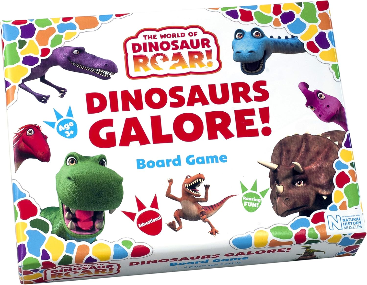 The World of Dinosaur Roar Dino Roar Board Game