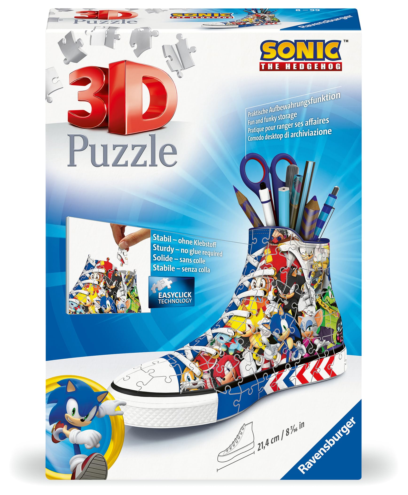 Ravensburger Sonic The Hedgehog 3D Puzzle - 108 Pieces for Ages 8+ 4