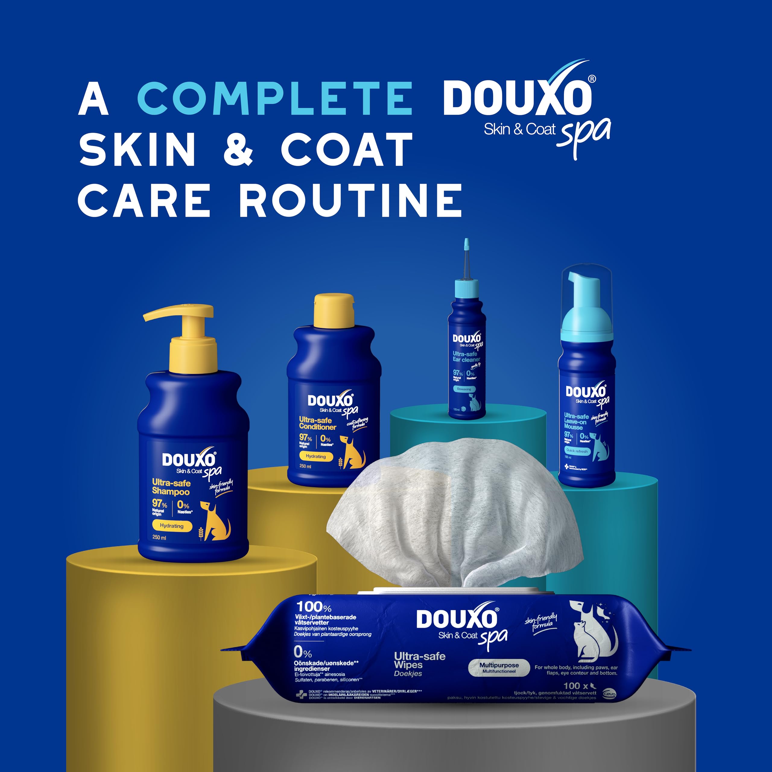 Douxo Skin & Coat SPA Quick Refresh Leave-on Mousse for Dogs - Waterless Cleansing, 150 ml 8
