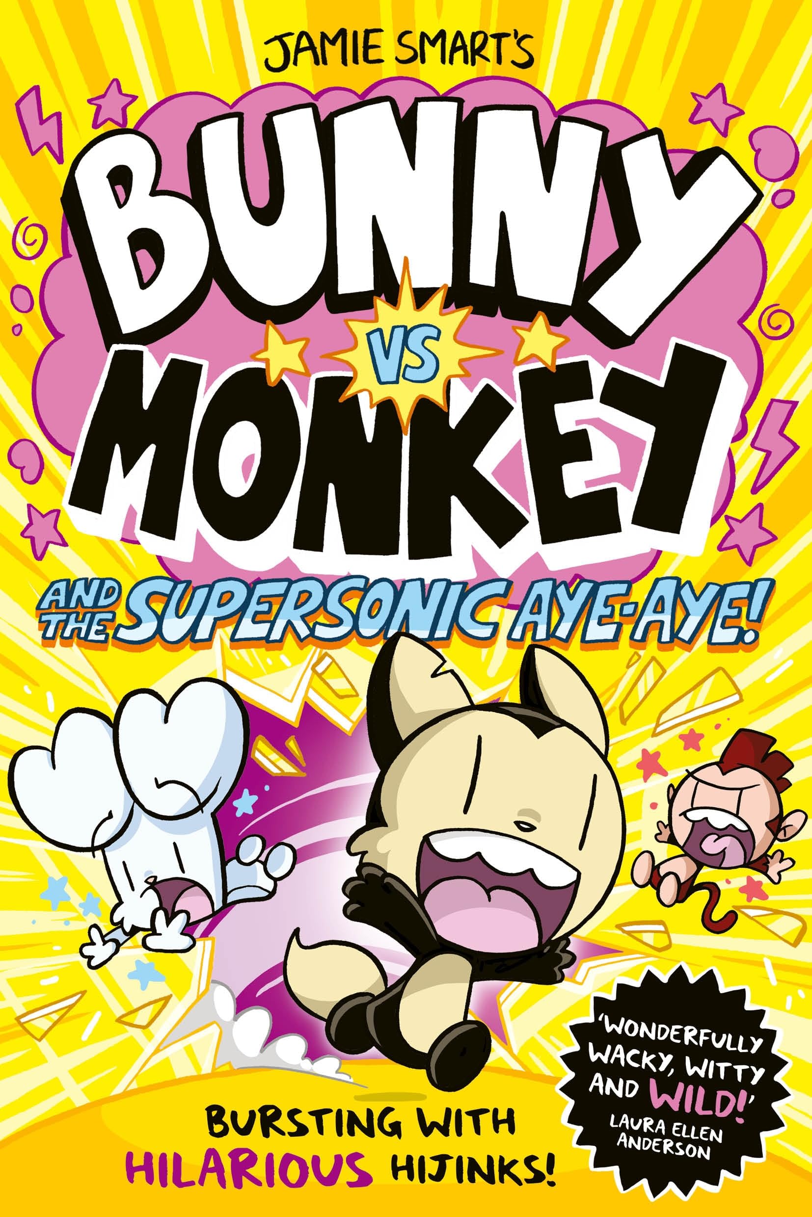 Bunny vs Monkey and the Supersonic Aye-Aye by Jamie Smart | Action & Adventure Comic
