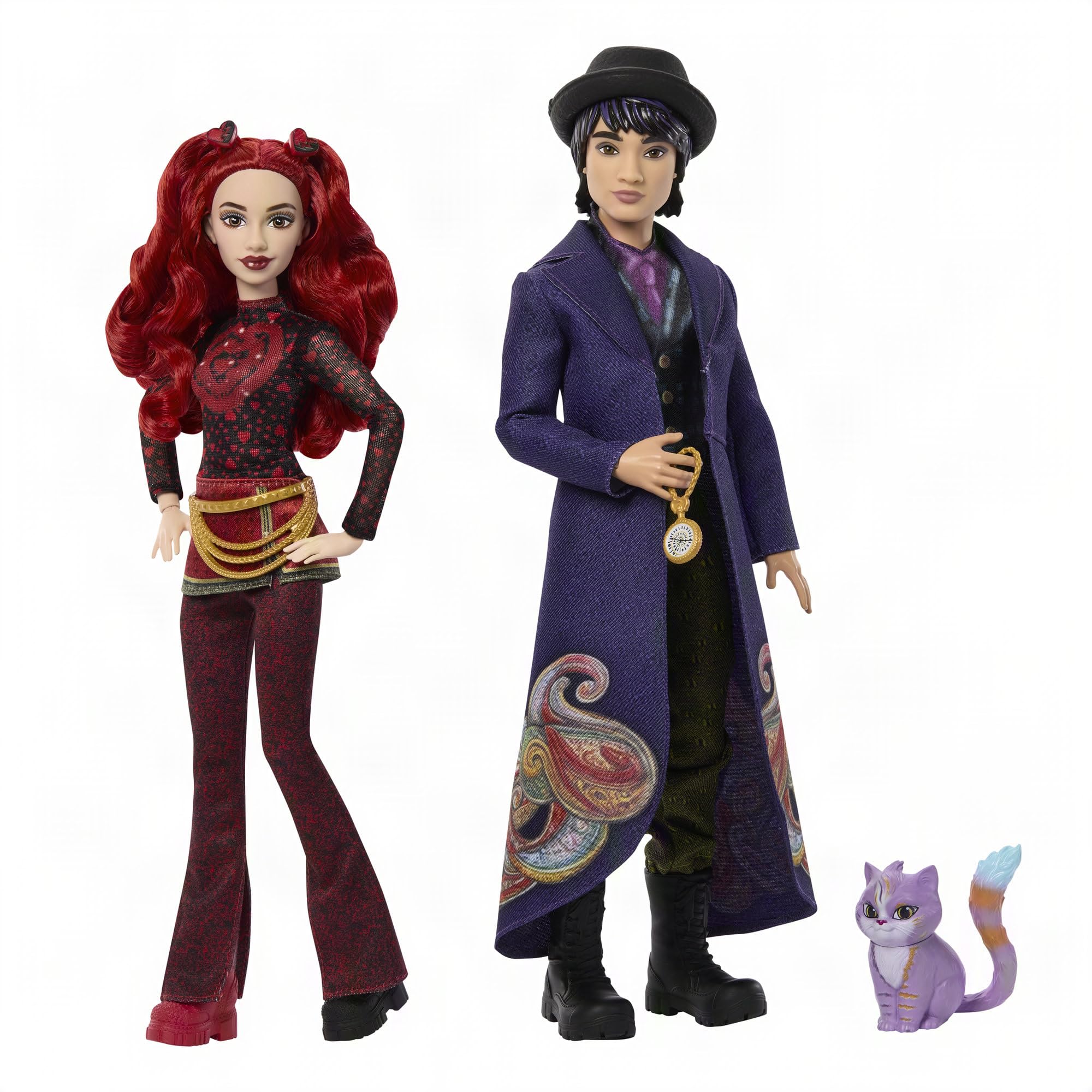 Mattel Disney Descendants: Wicked Wonderland Red & Max Fashion Dolls - Ages 4+ 6