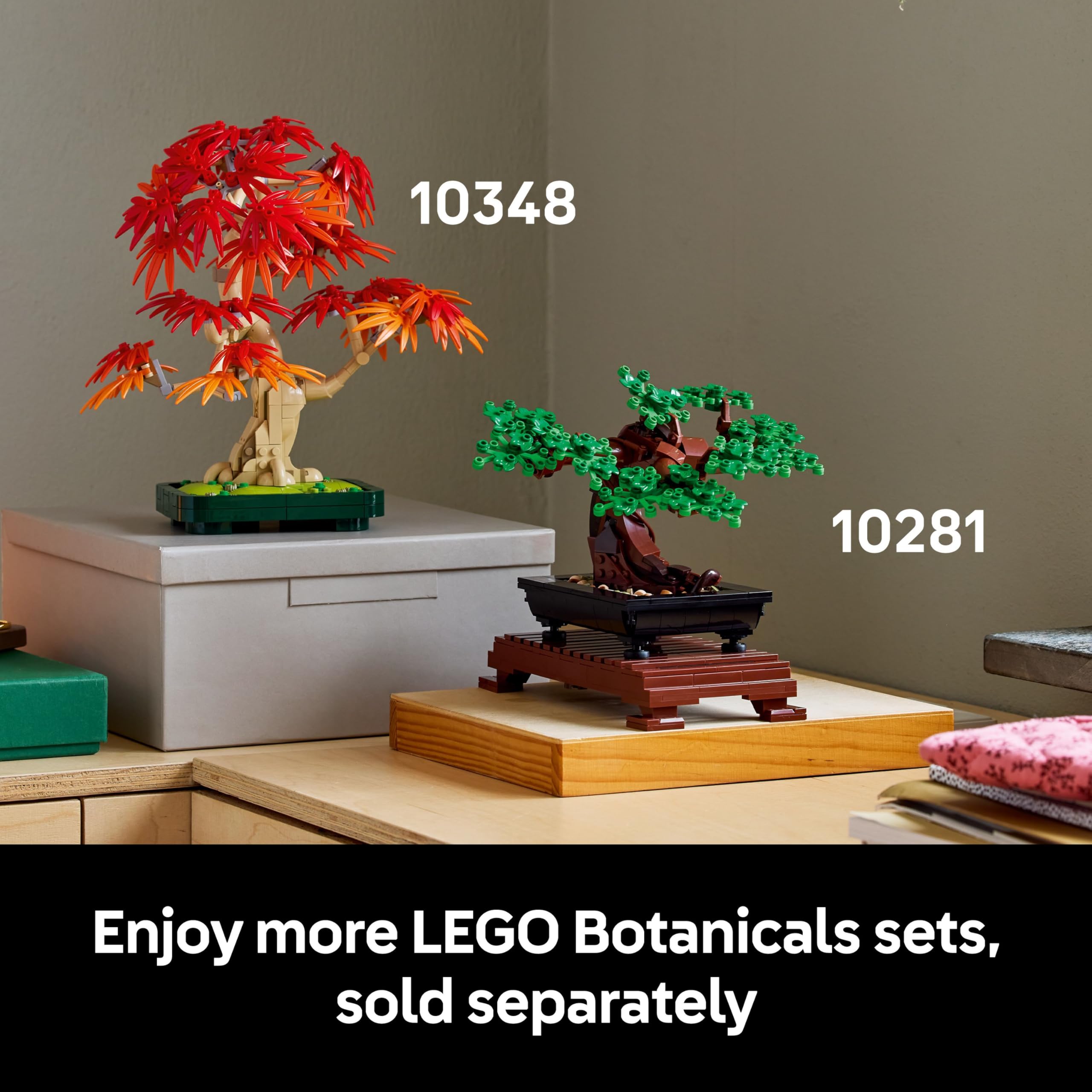 LEGO Botanicals Japanese Red Maple Bonsai Tree Building Set 10348 | Ages 18+ 7