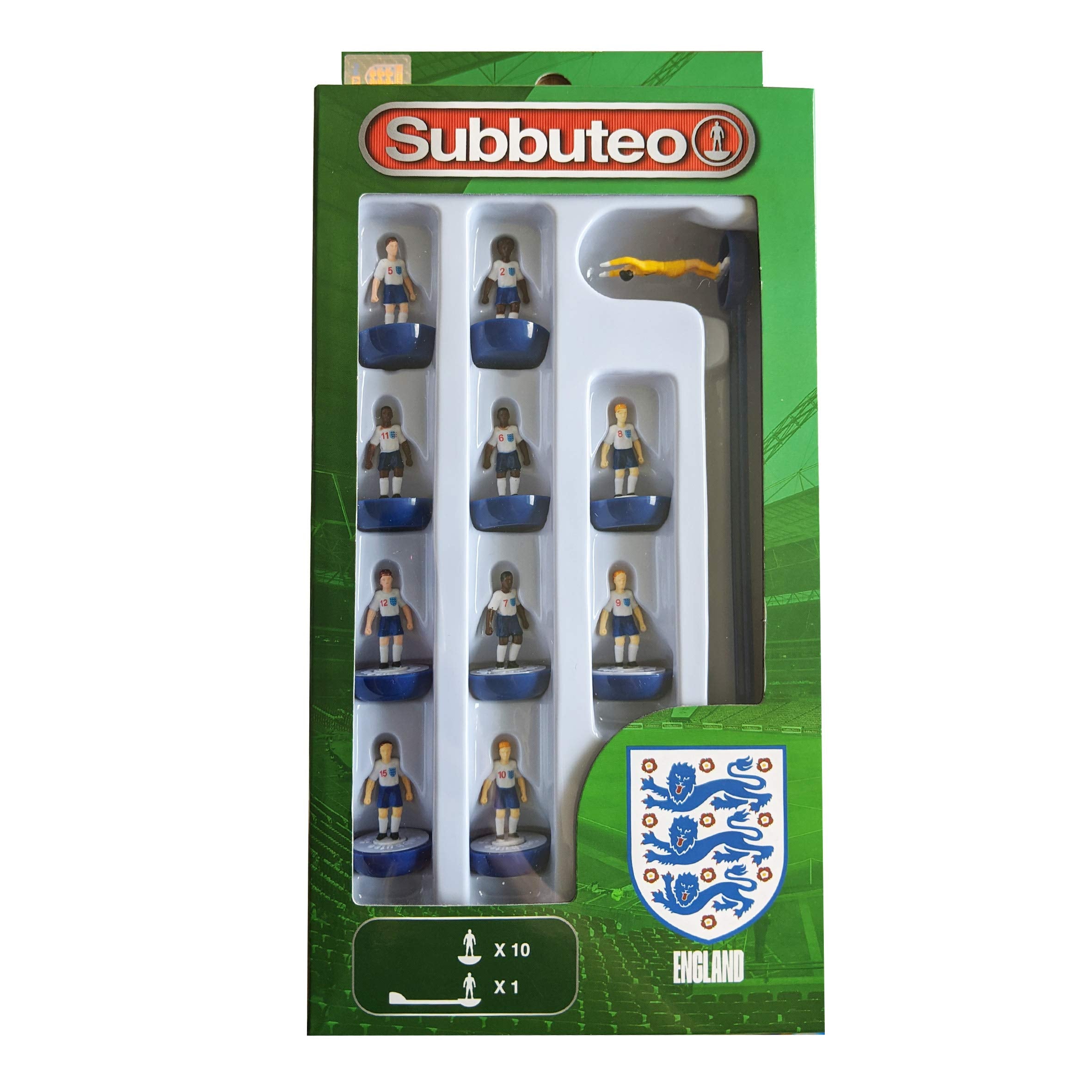 Paul Lamond Subbuteo England Team Player Set - Miniature Plastic Figures | Model 3485 1